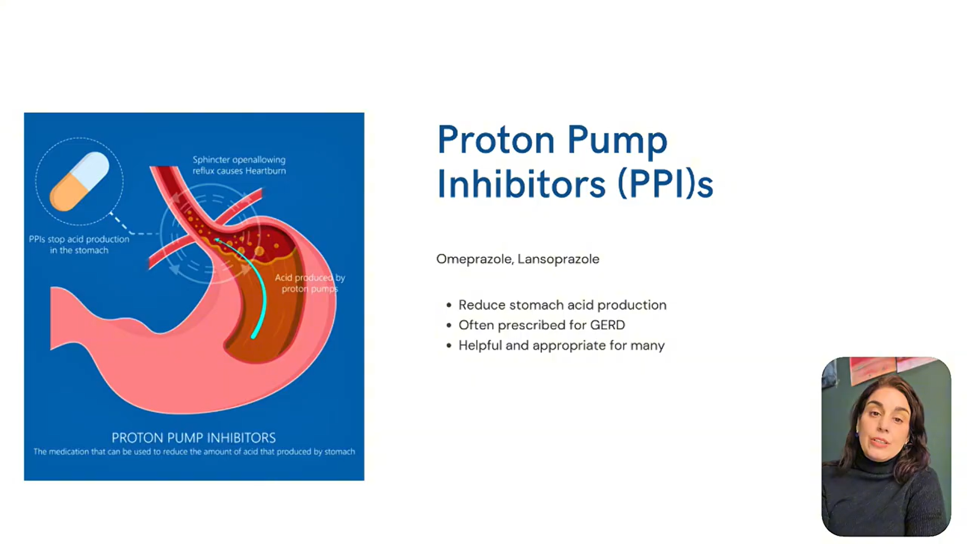 YouTube educational content on Acid Reflux