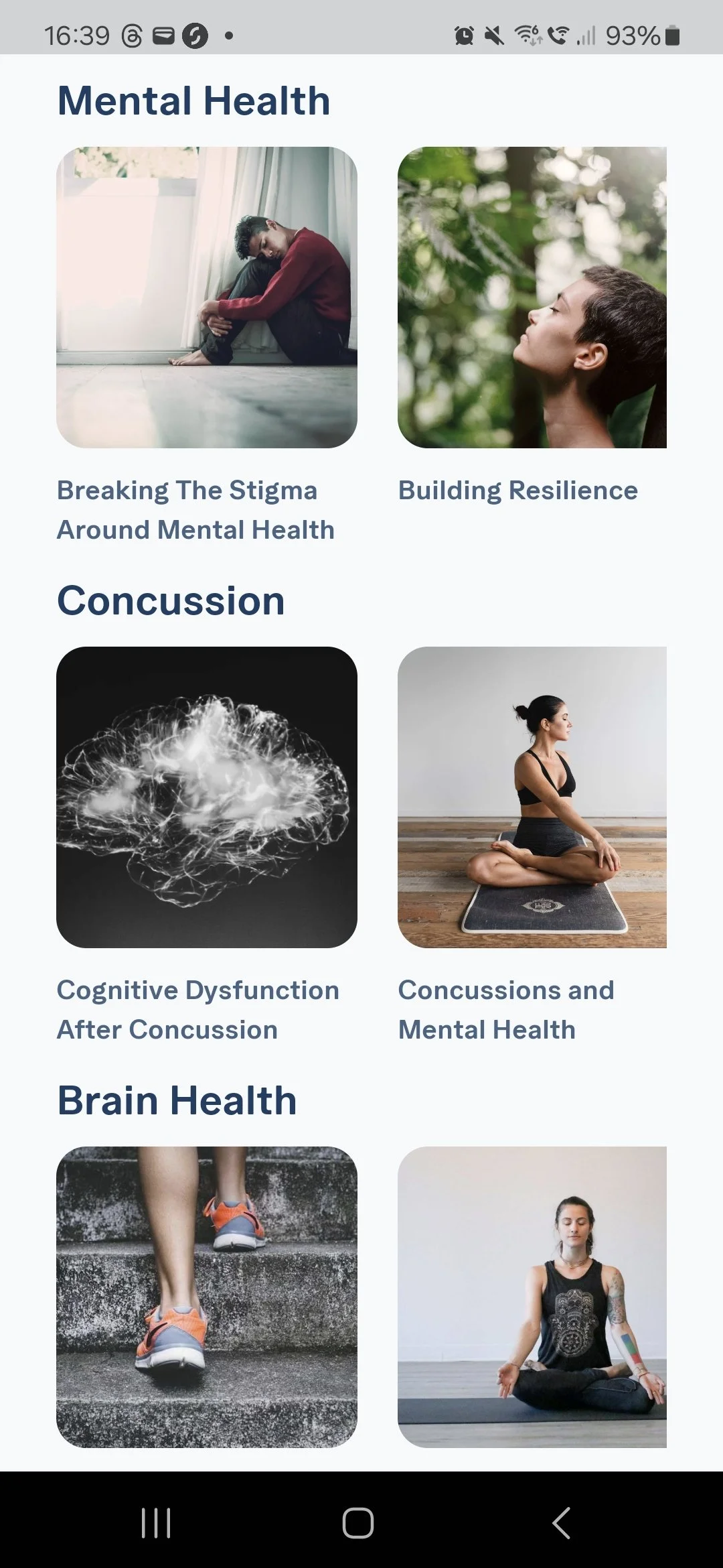 Concussion App