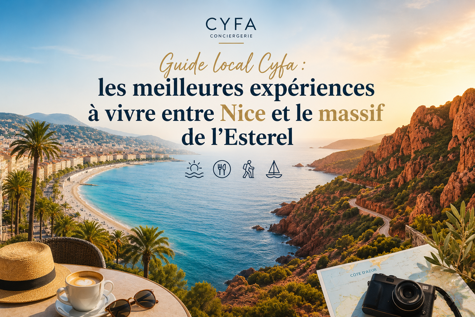 Guide local Cyfa : les meilleures expériences à vivre entre Nice et le massif de l'Esterel