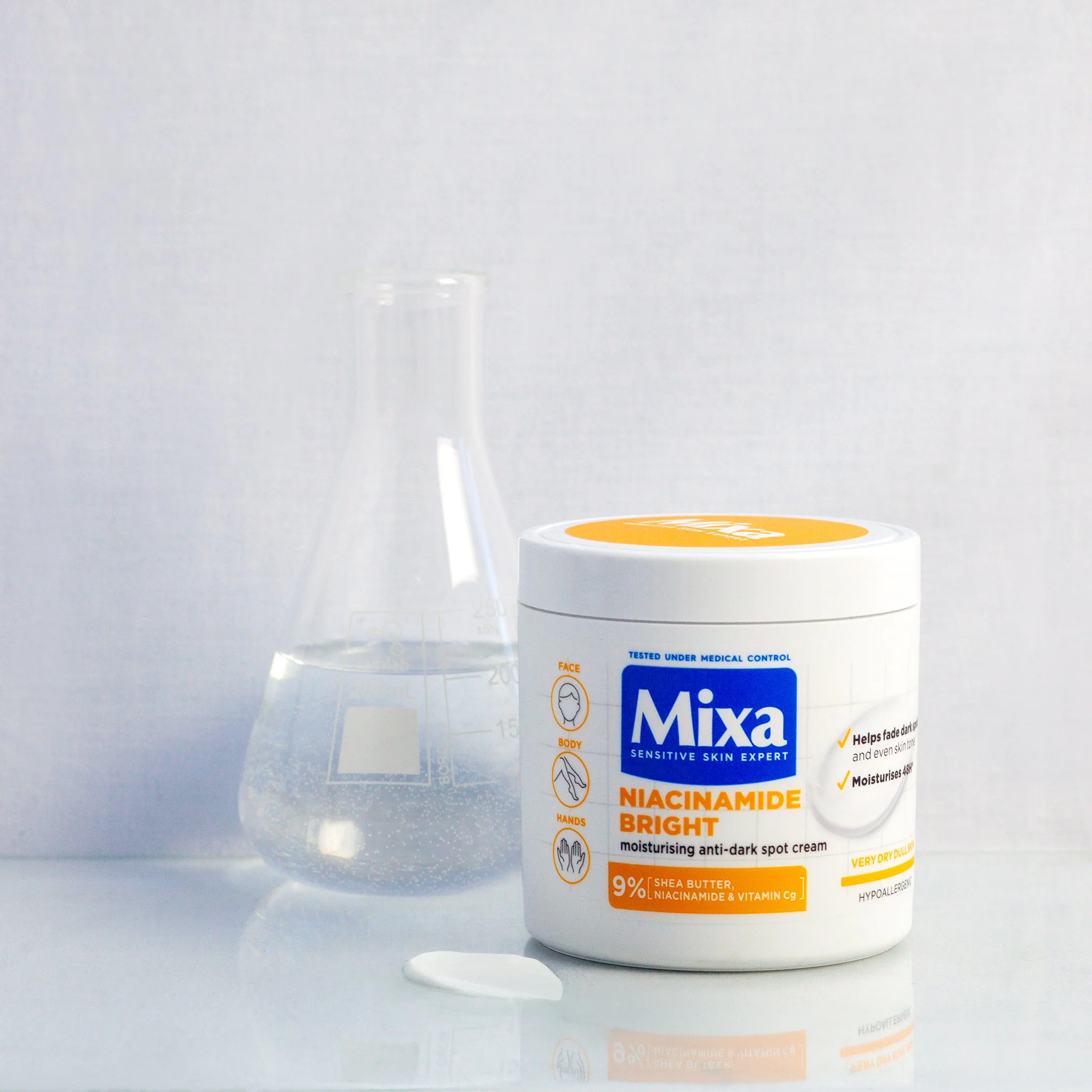 Mixa Cream from L'Oreal UK Product launch