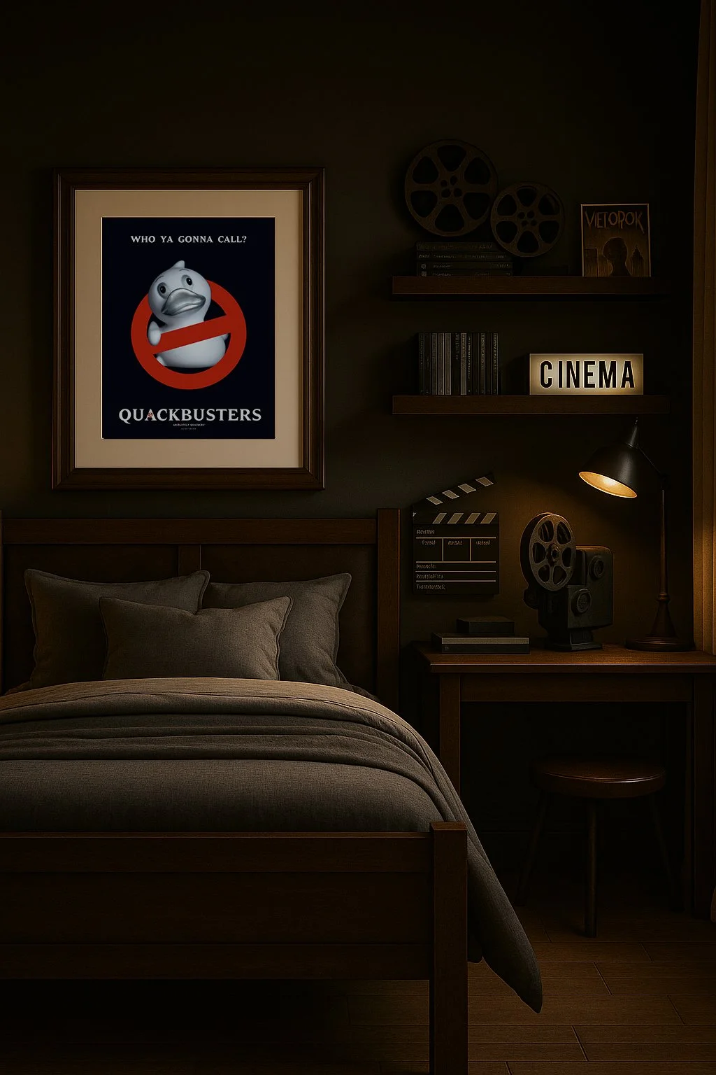 Quackbusters Cinematic Bedroom Decor copy.jpg