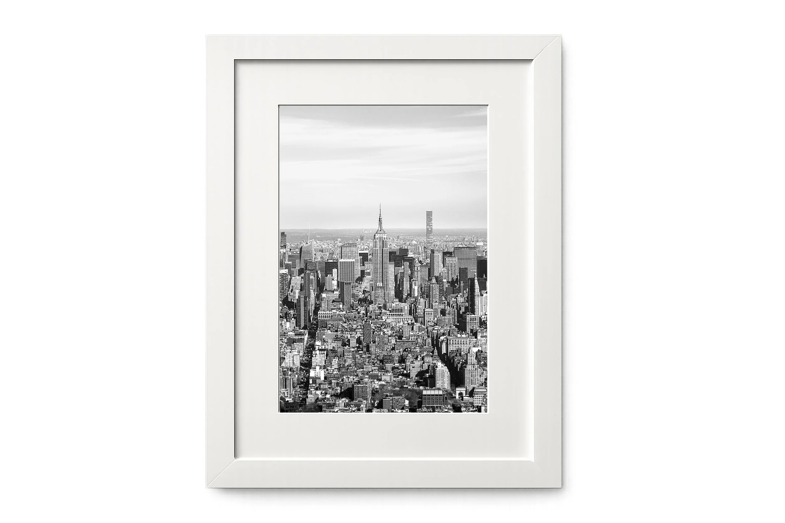 Modern White Frame Display Empire State of Mind.jpg