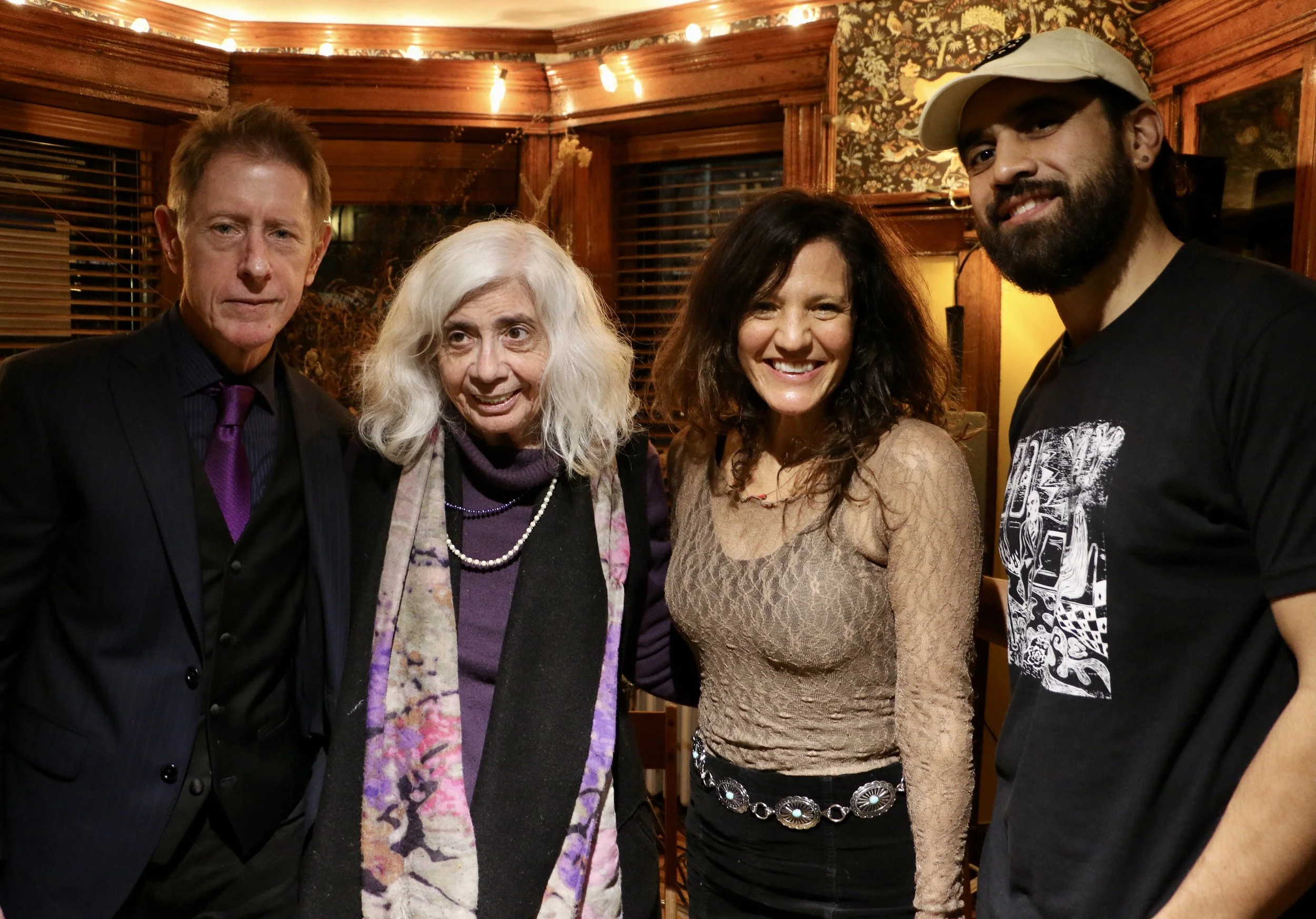 Host Tim Tomlinson, Ruth Danon, Beth Raymer, Omar Musa
 