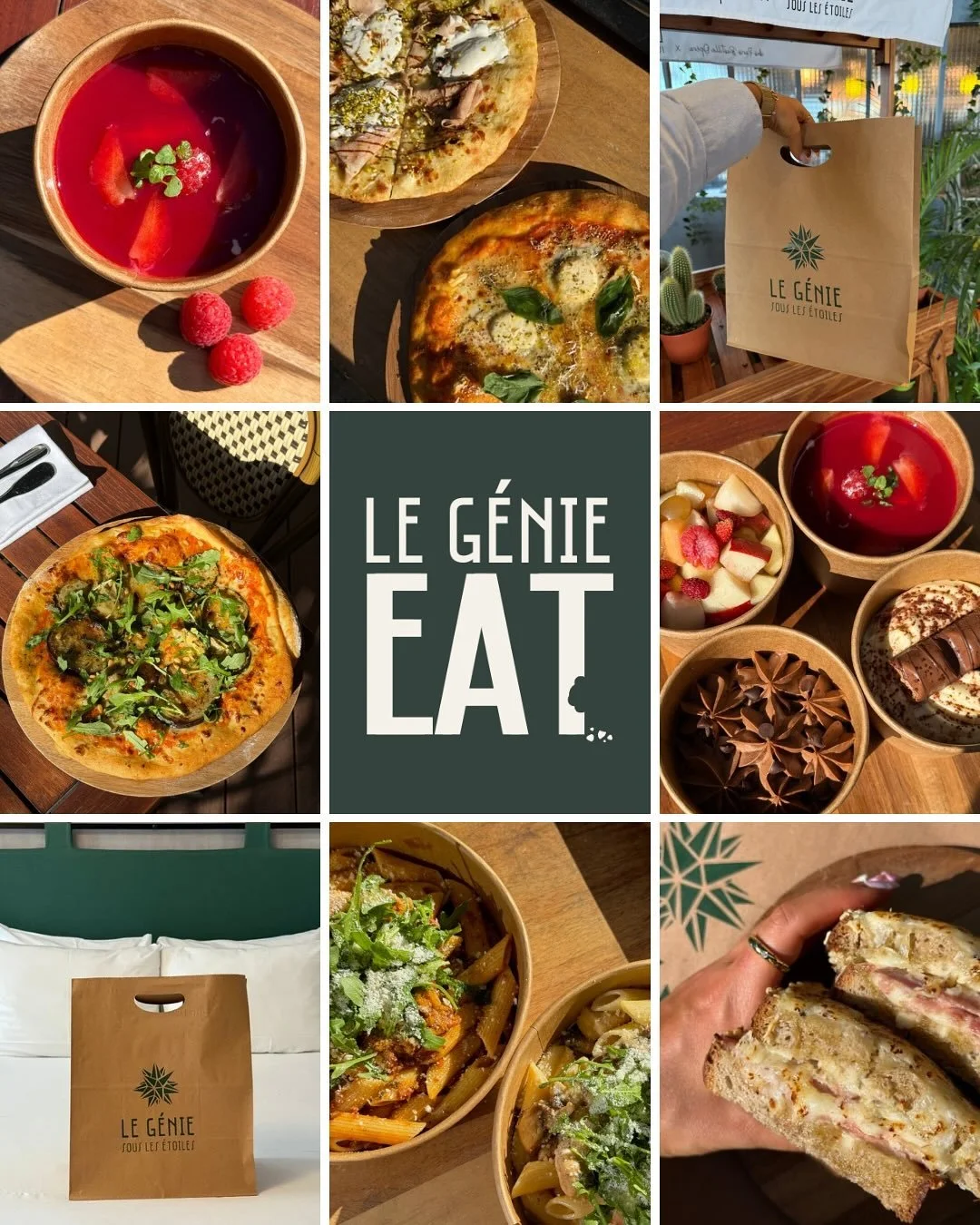 👀 On vous l&rsquo;avait promis, voici du croustillant&hellip;

Le G&eacute;nie Eat s&rsquo;installe au G&eacute;nie Sous les &Eacute;toiles ✨

Une nouvelle offre de restauration &agrave; emporter : une carte d&eacute;di&eacute;e, des plats faits mai