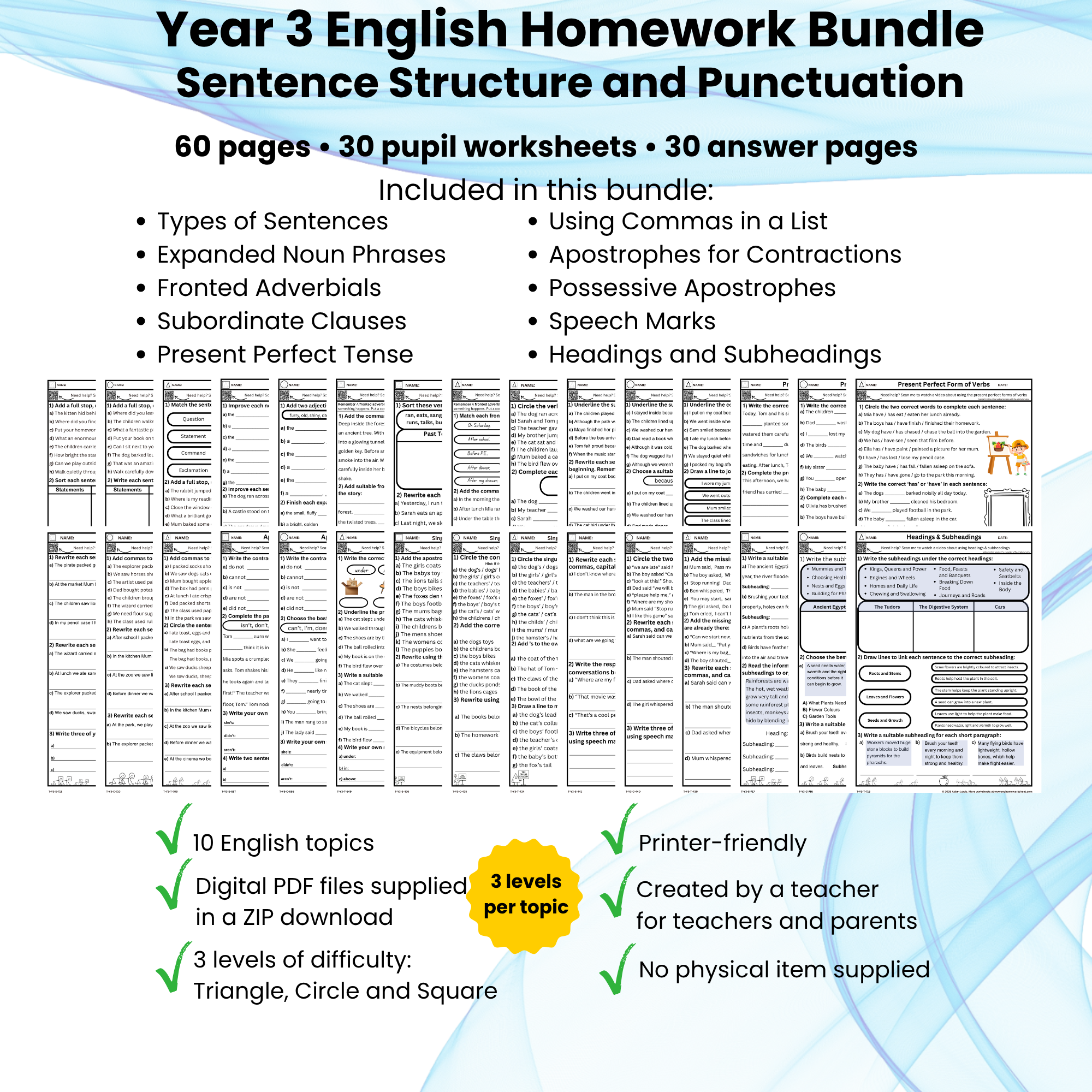 Product_Image_Y3_Sentence_Structure_and_Punctuation_Homework_Bundle.png