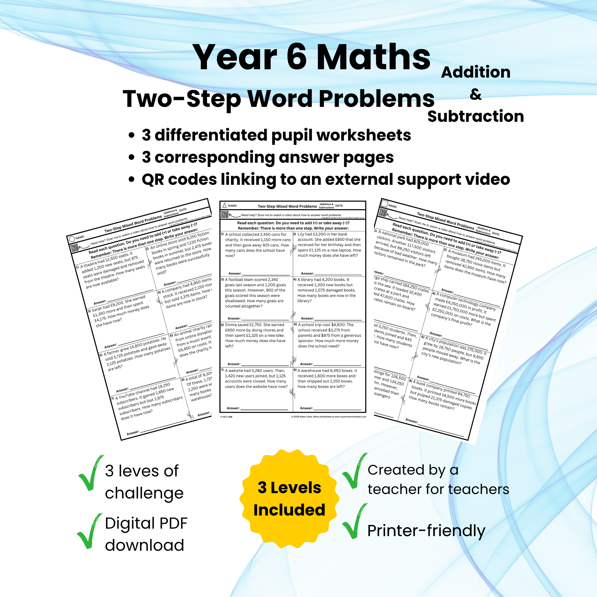 Product_Image_Year_6_Maths_2-Step_Addition_Subtraction_Word_problems_199-201-1.png