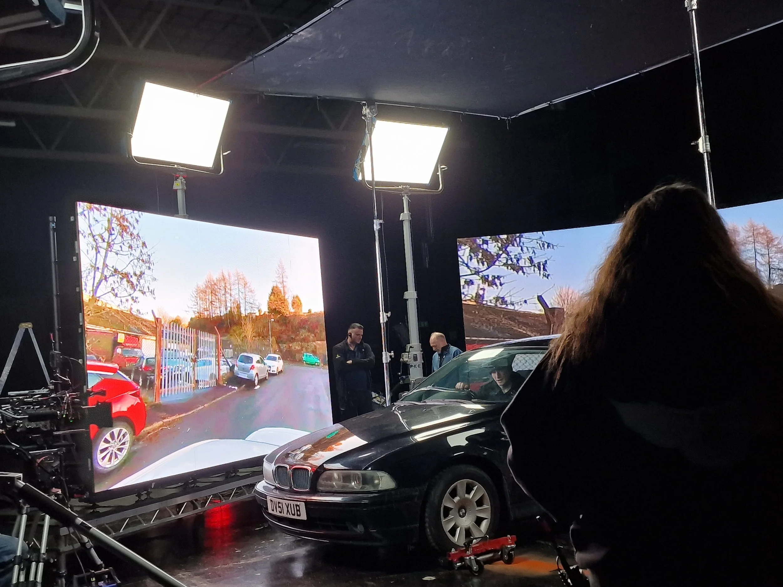 Car plates scenes using VP