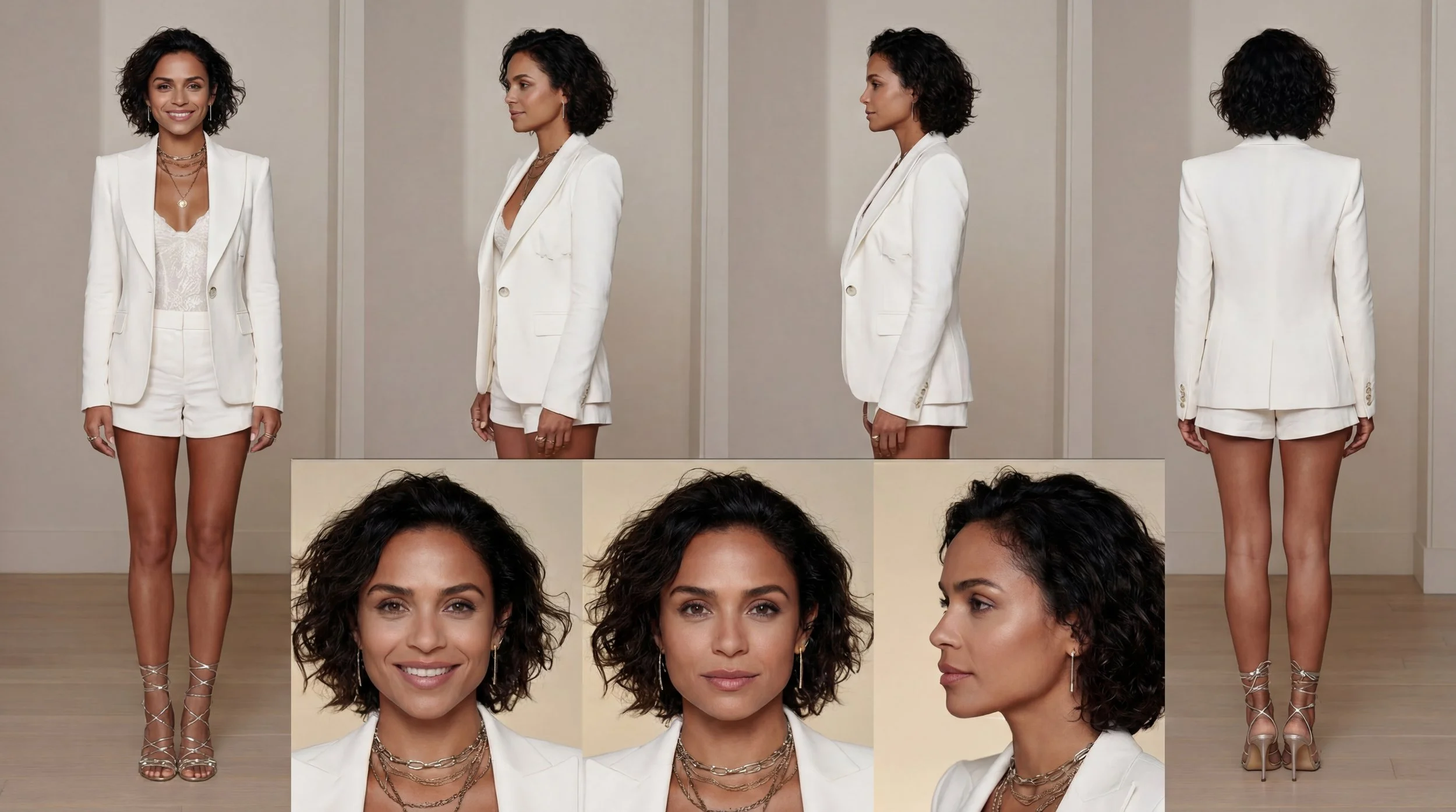 Fashion model designs