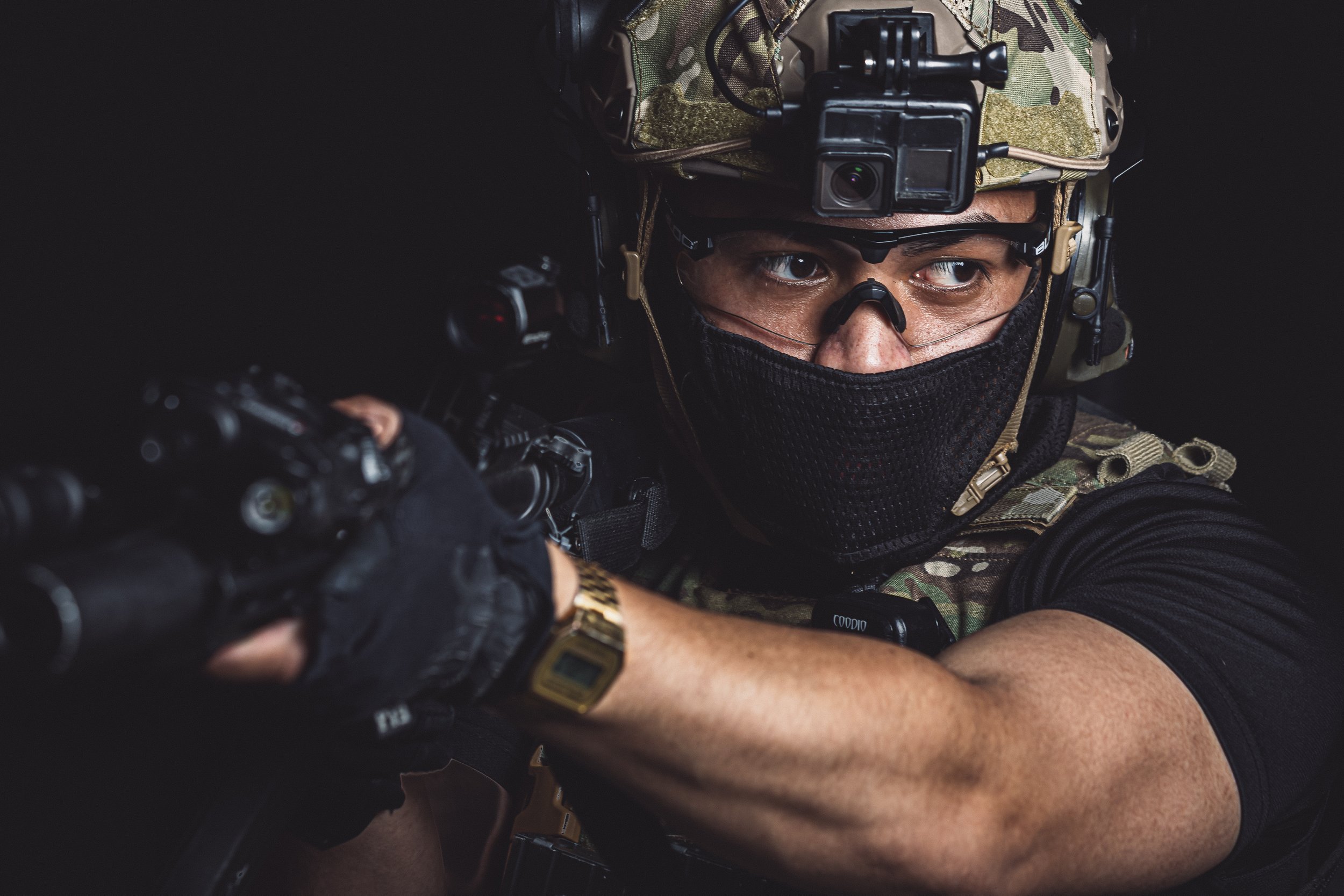 DELTA MIKE FACE PROTECTION - PRODUCT IMAGERY (COMMERCIAL/STUDIO)