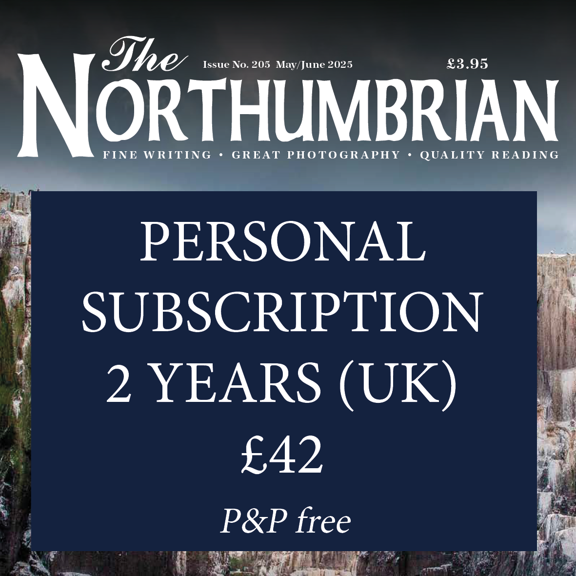 Treat yourself: 2-year personal UK subscription (12 issues)