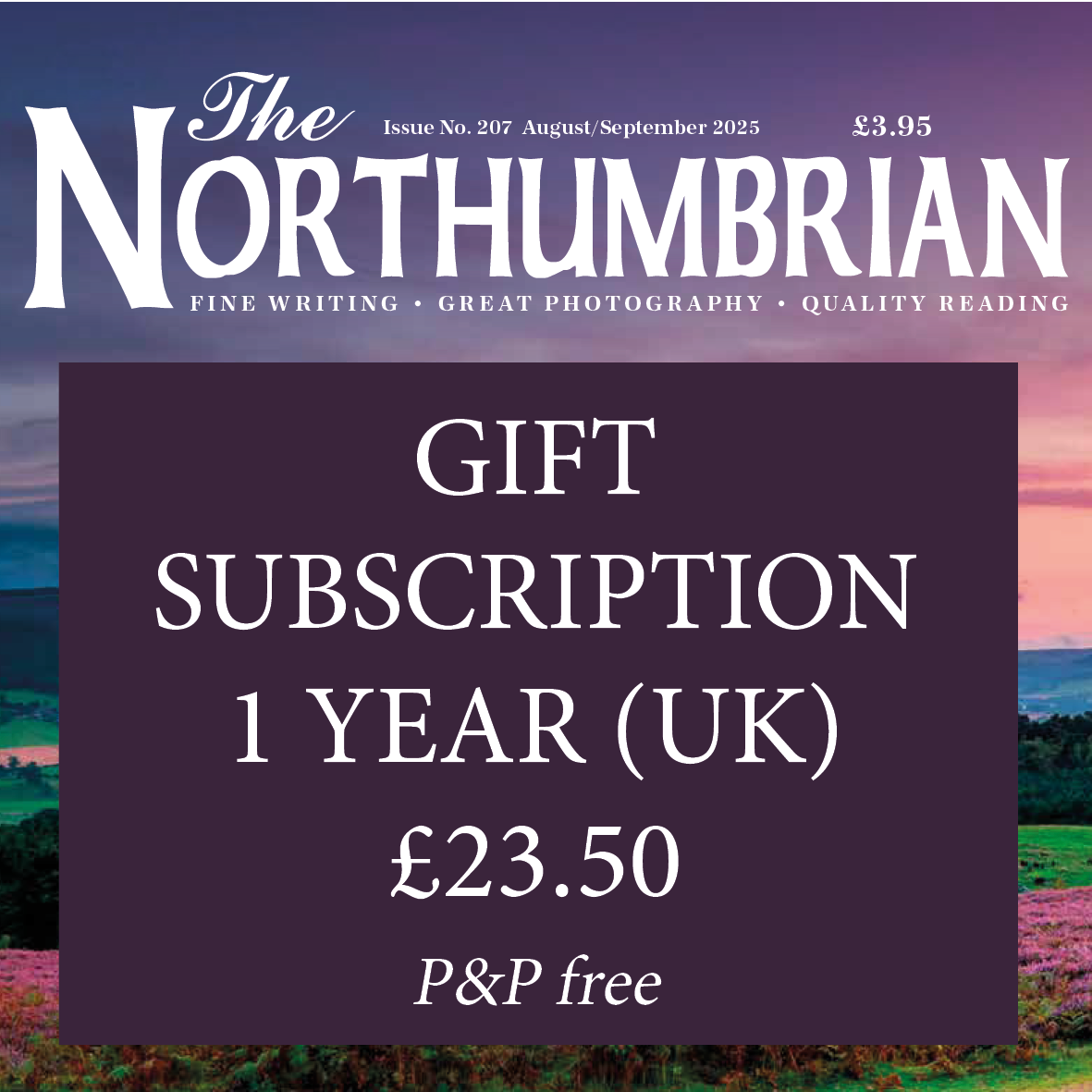 Treat someone you love: 1-year UK gift subscription (6 issues)