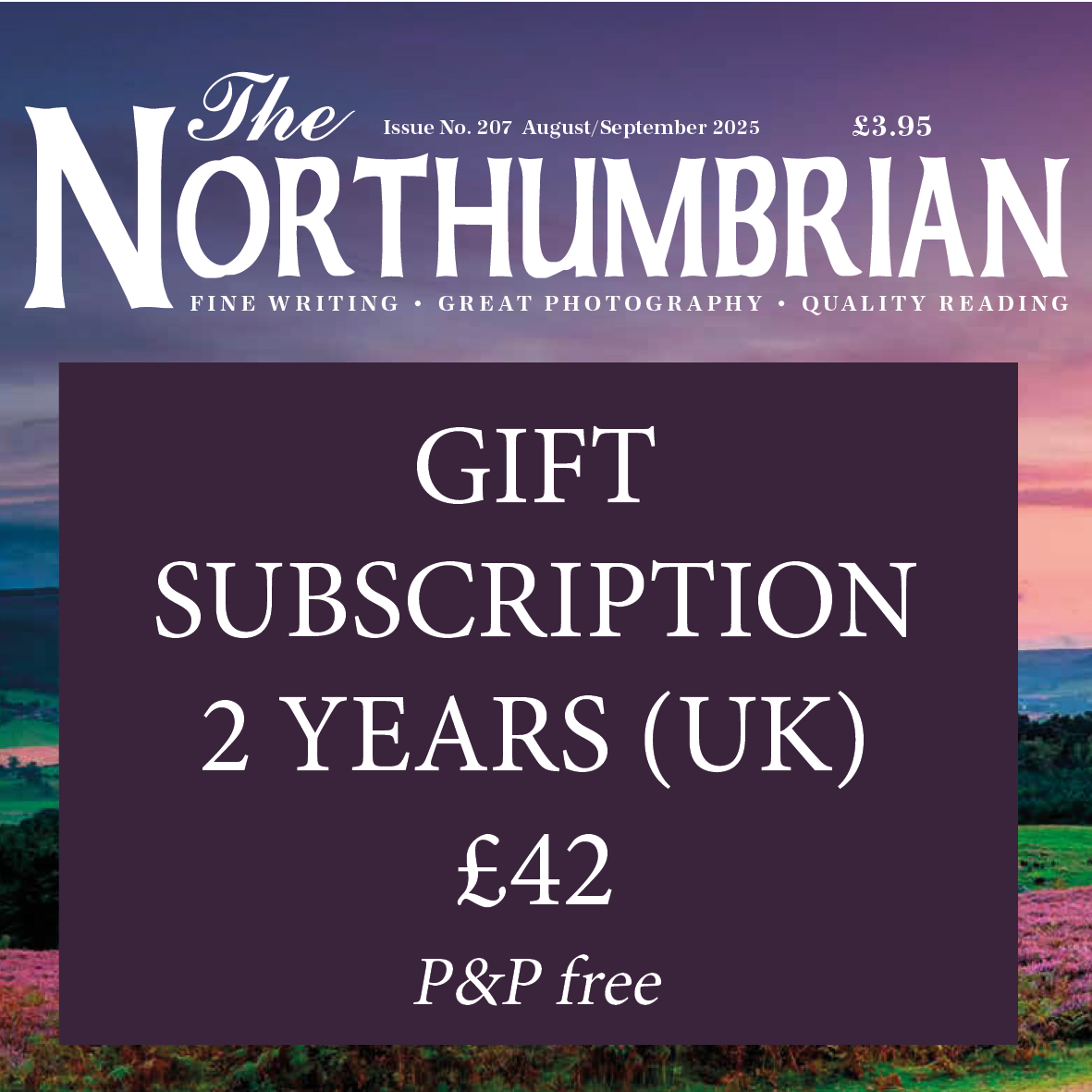 Treat someone you love: 2-year UK gift subscription (12 issues)