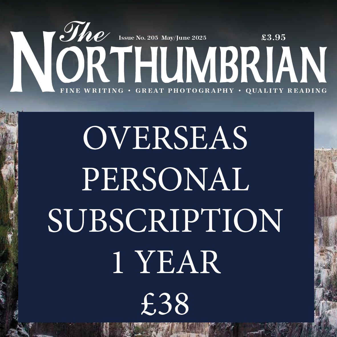 Treat yourself: 1-year personal overseas subscription (6 issues)