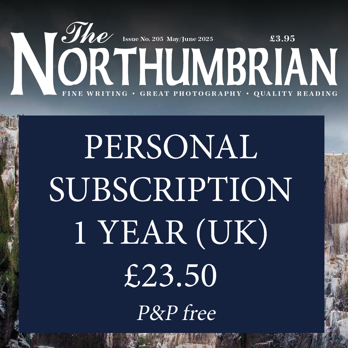Treat yourself: 1-year personal UK subscription (6 issues)