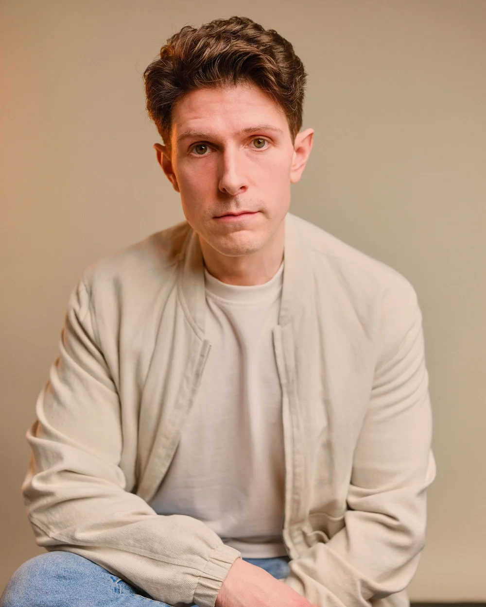 Coleman James, singing teacher, in his studio in Soho, London