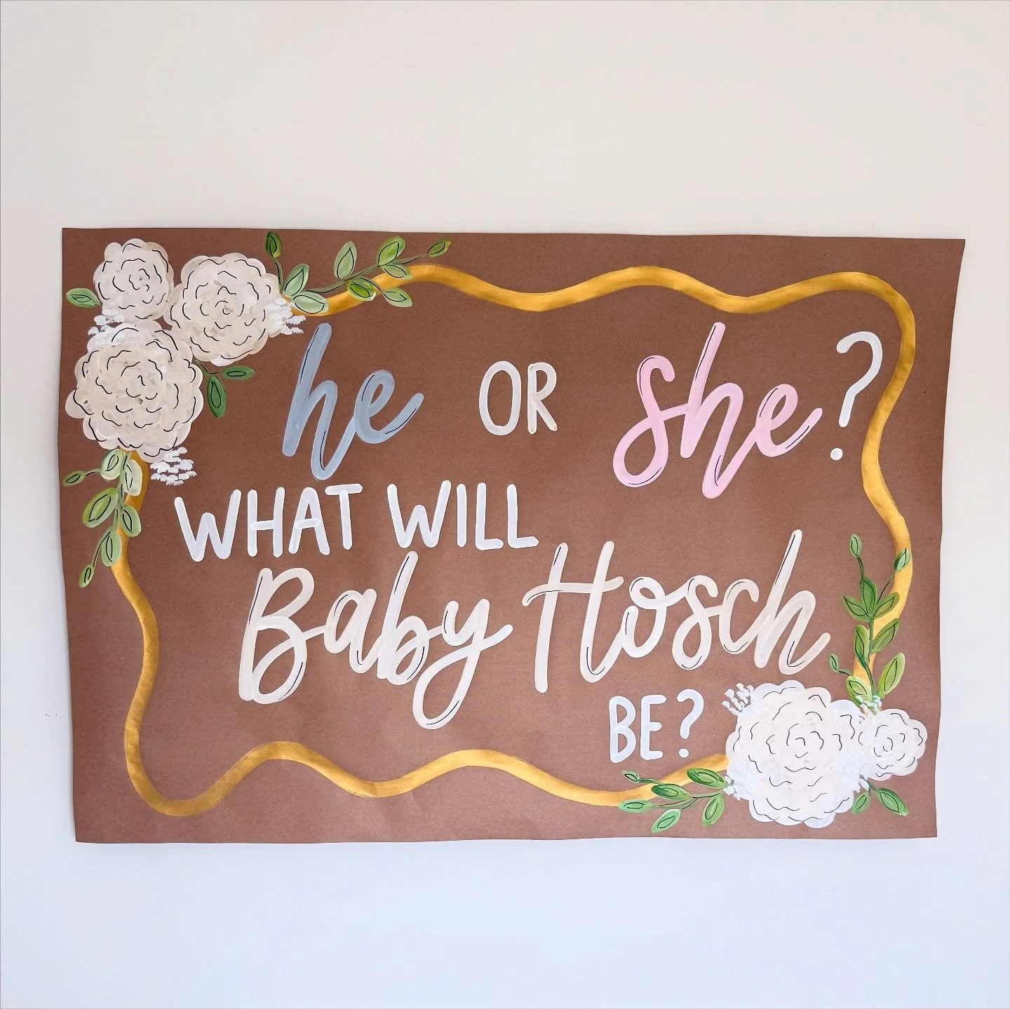 🩵🩷celebration banners🩷🩵
even sweeter when they&rsquo;re made for my future niece☺️
dm to order!