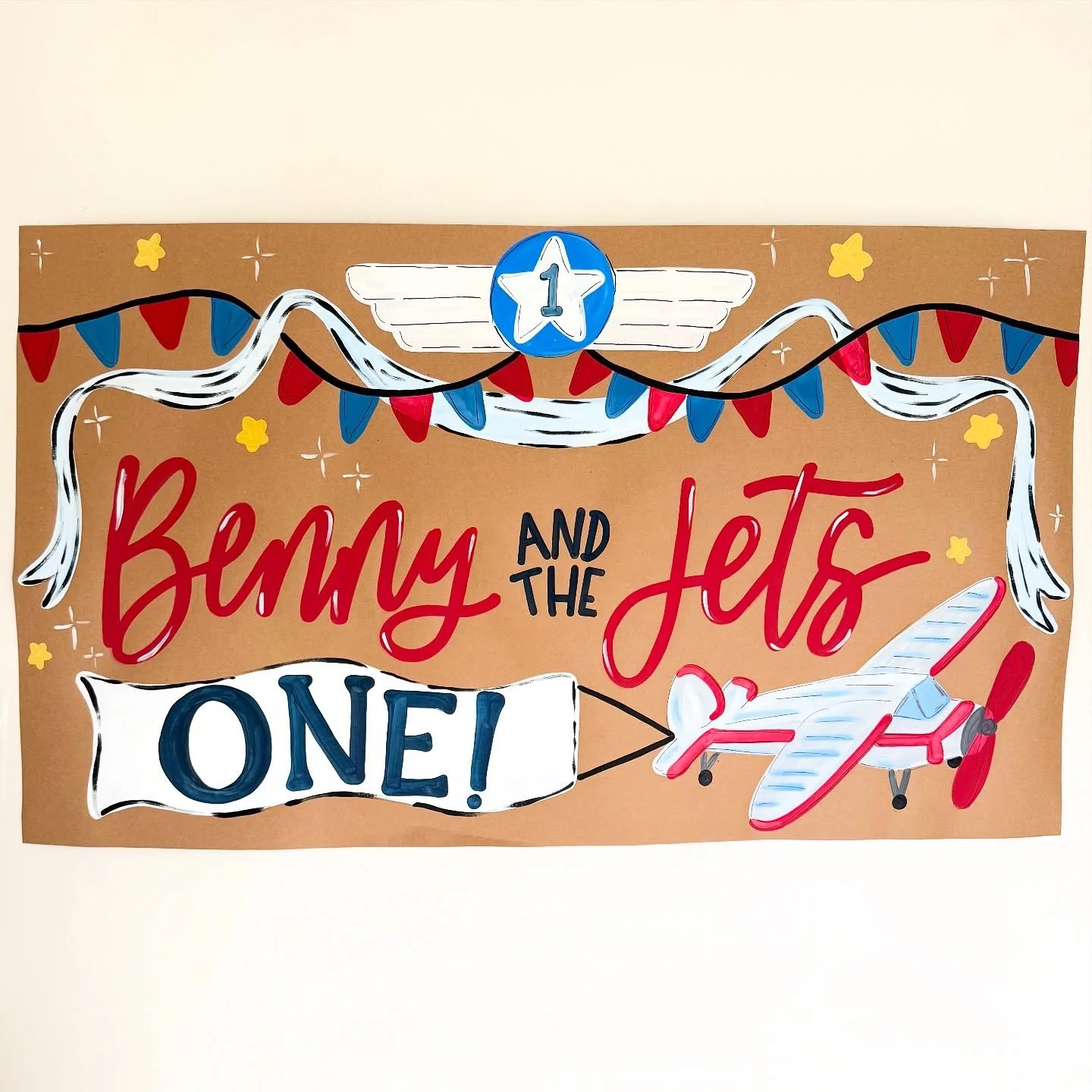 ✈️ birthday banners ✈️ 
dm to order!