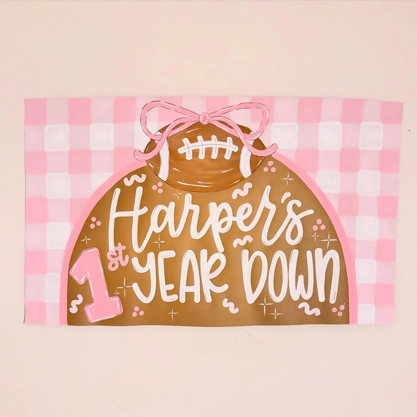 🏈🎀birthday banners🎀🏈
dm to order!