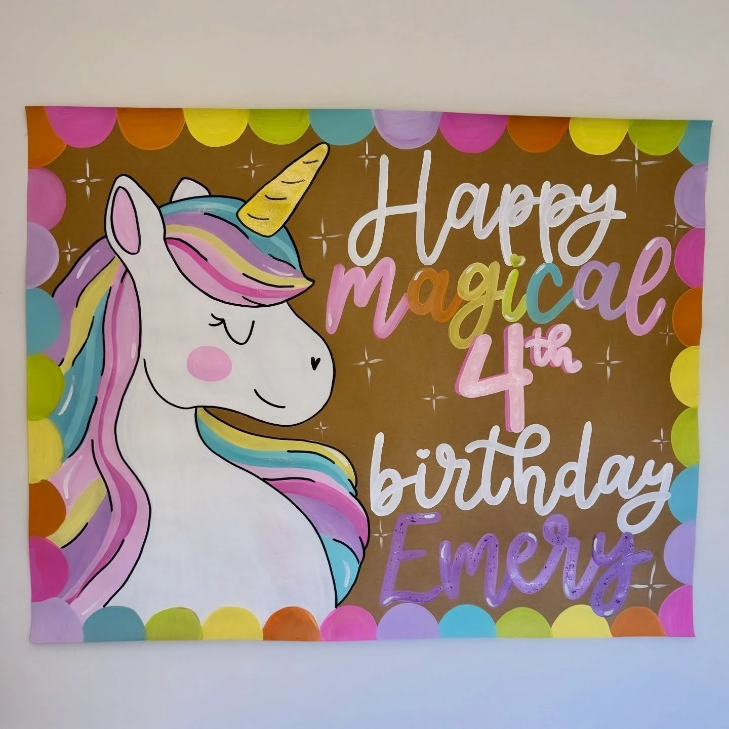 🦄💕✨birthday banners✨💕🦄
dm to order!
