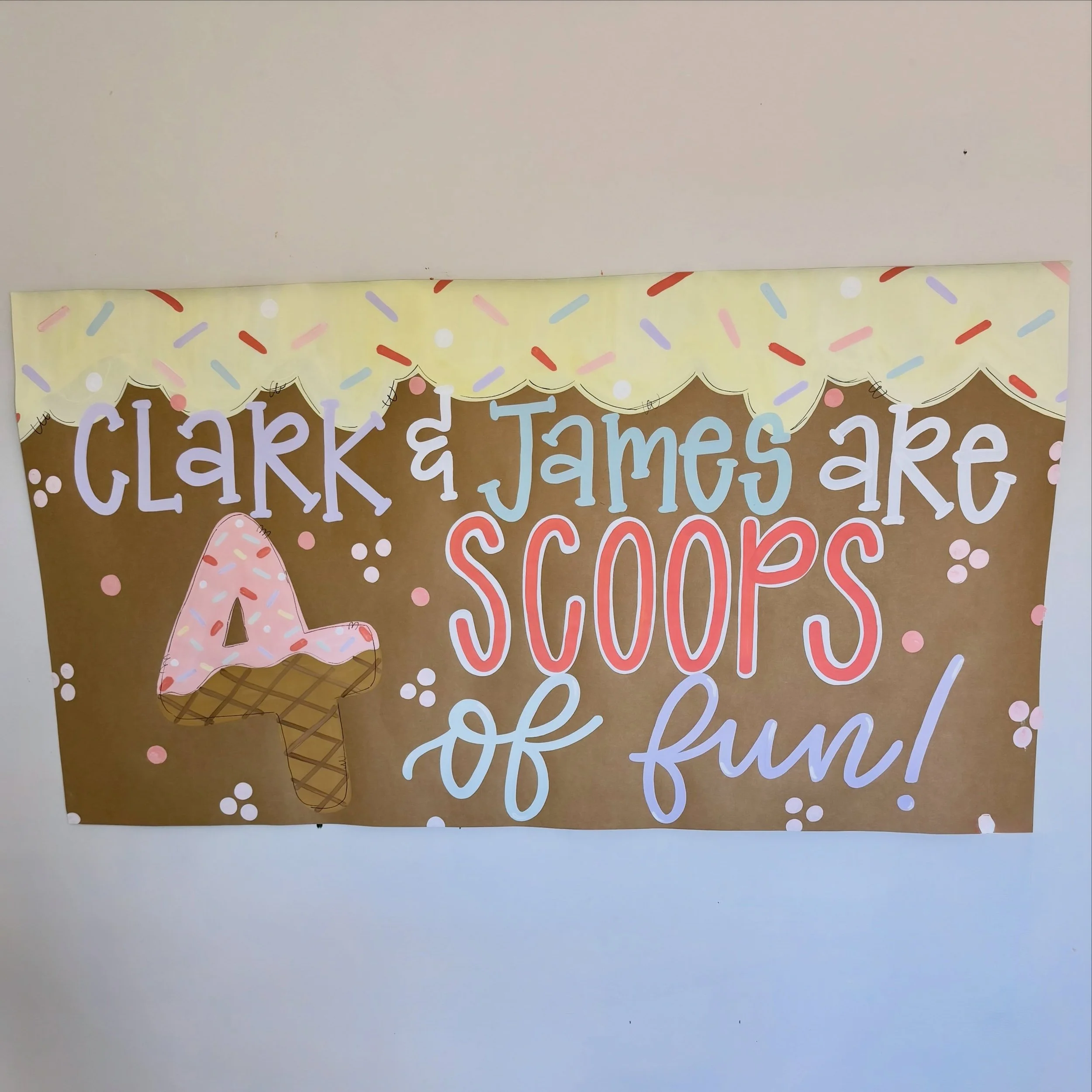 🍦💕birthday banners💕🍦
dm to order!