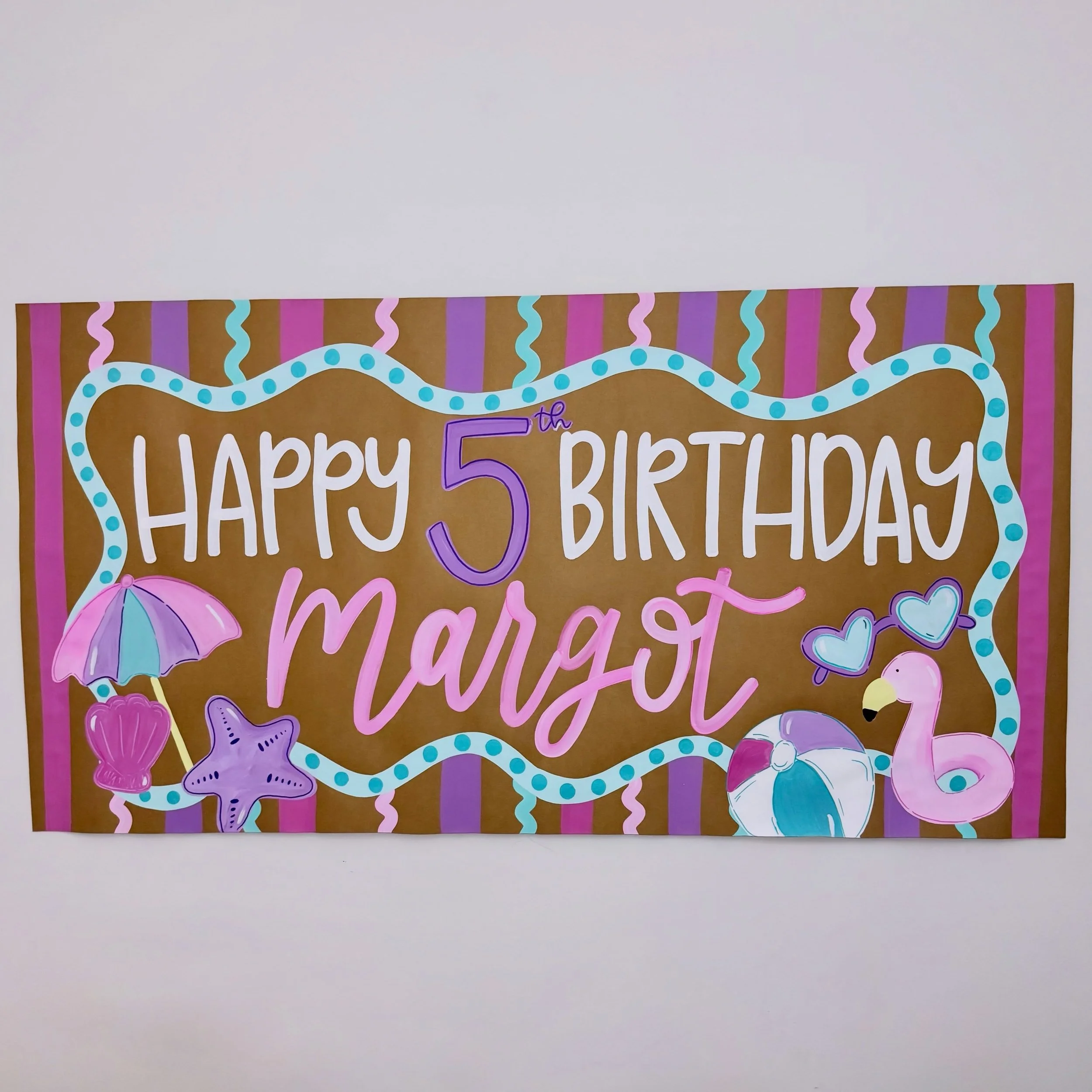 🩷🐚💜birthday banners💜🐚🩷
dm to order!