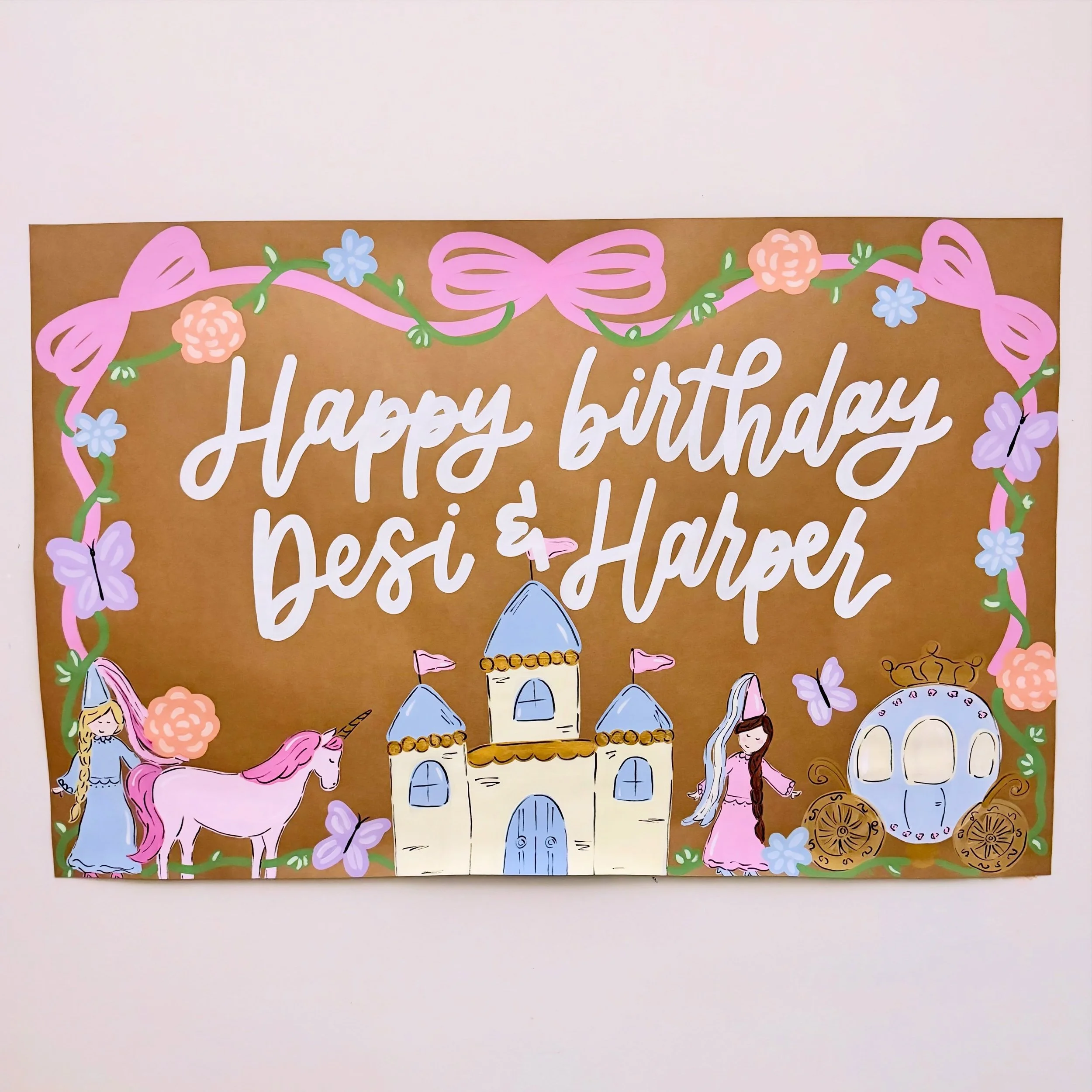 👑💕🏰birthday banners🏰💕👑
dm to order!