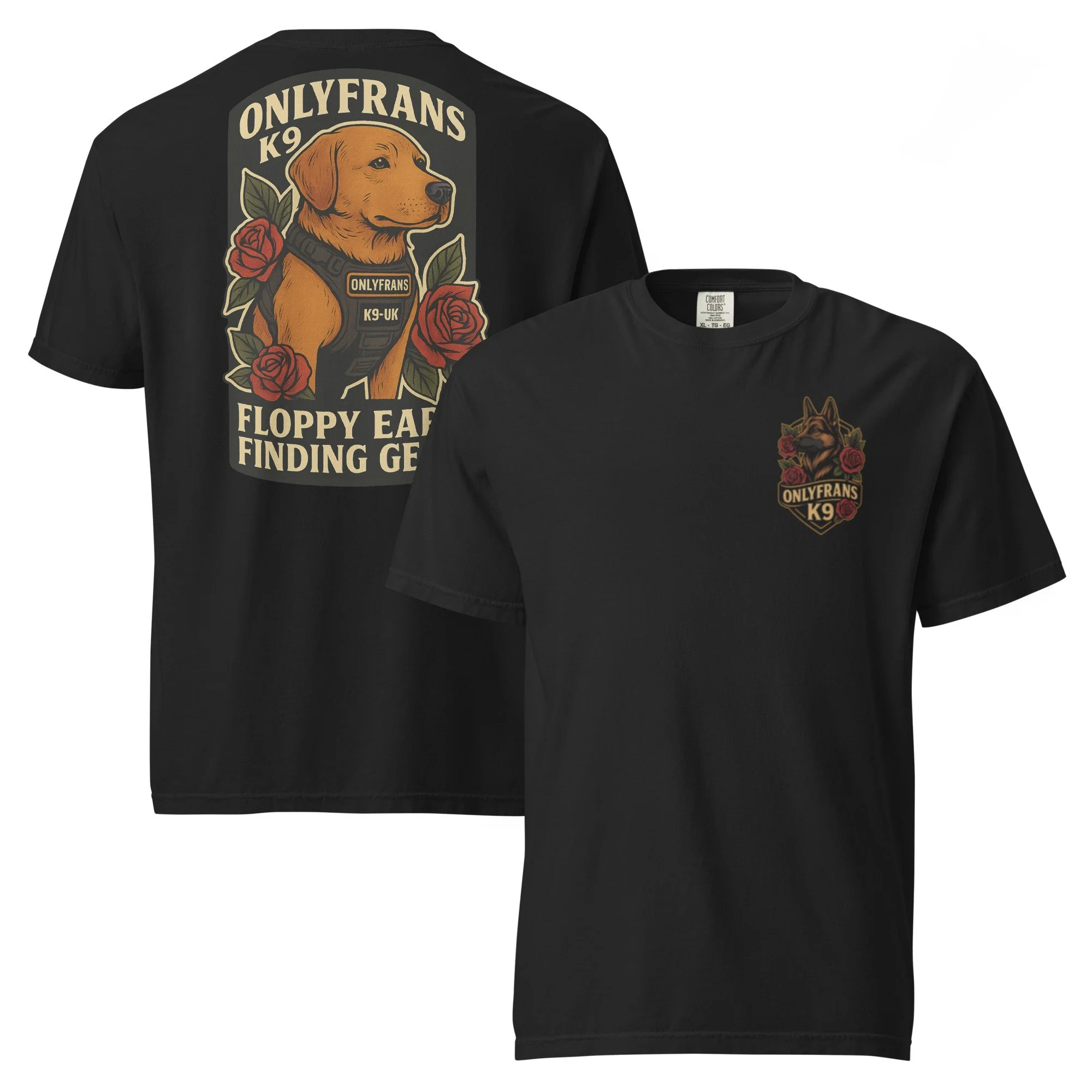 Floppy Ears, Fining Gear T shirt