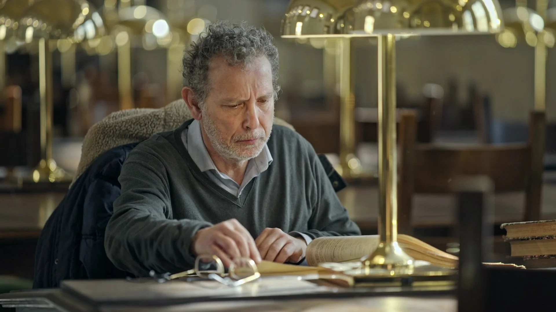 Giosuè Calaciura dans la série documentaire D'une page à l'autre