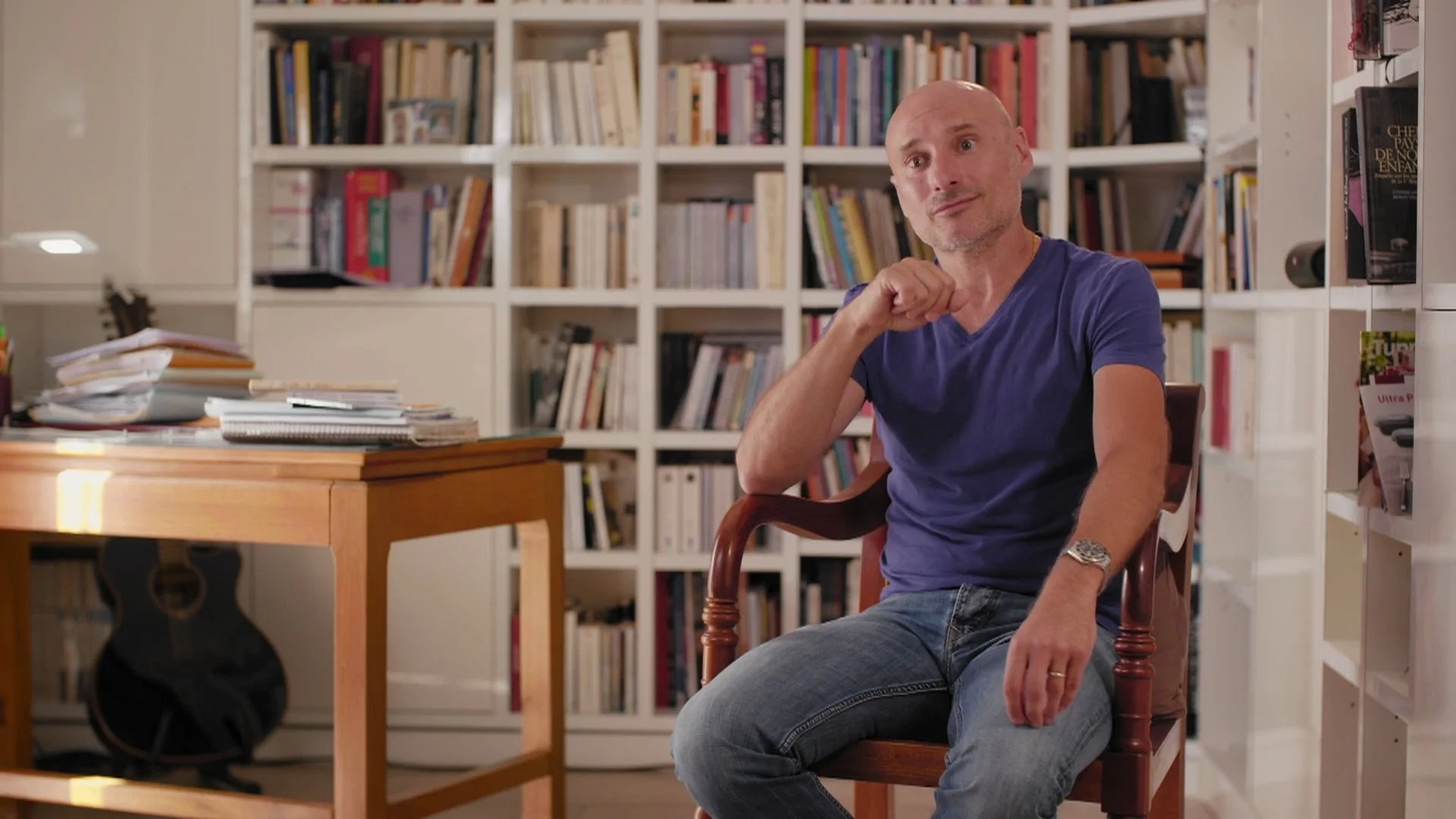 Marceddu Jureczek dans la série documentaire D'une page à l'autre