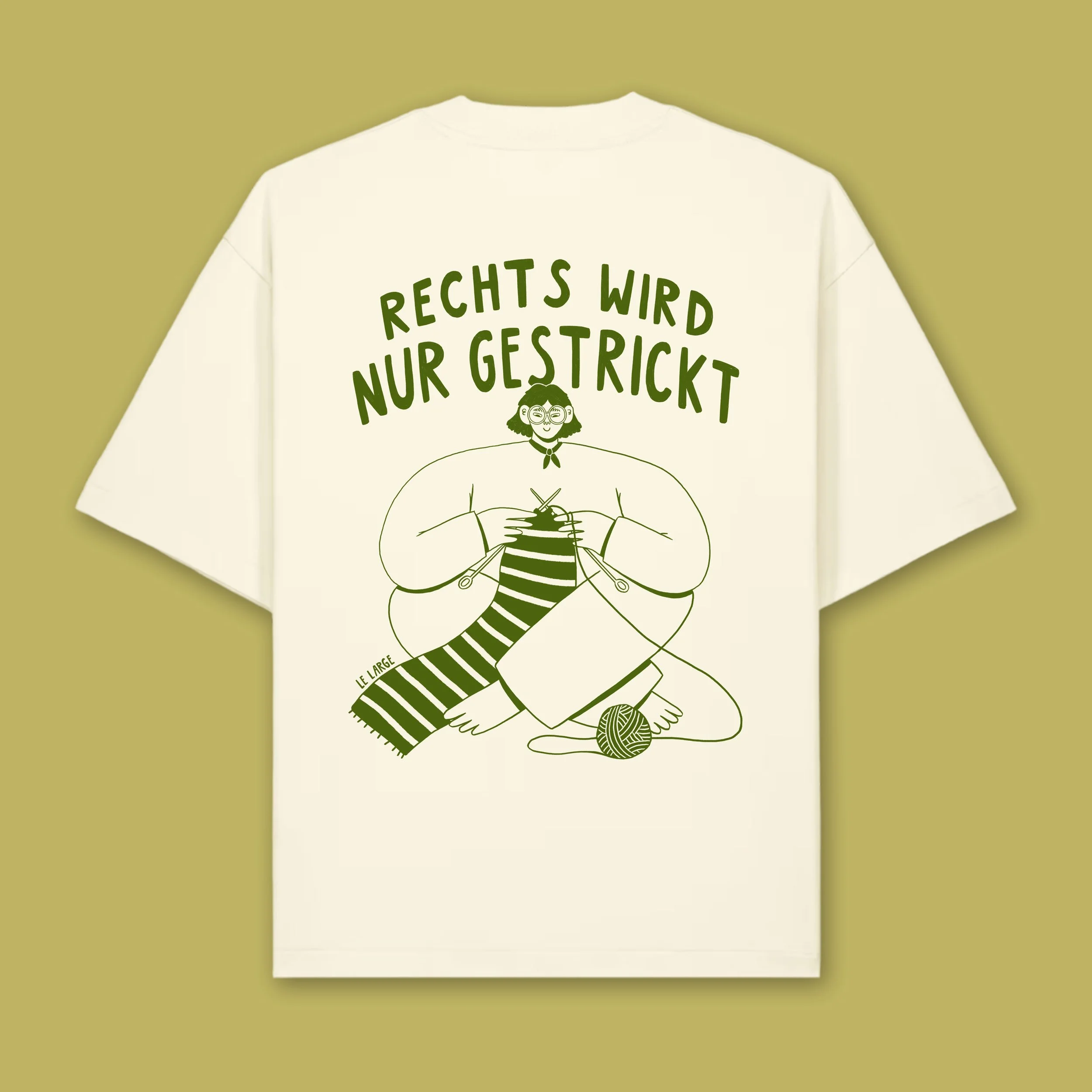 PREORDER T-Shirt - Rechts wird nur gestrickt