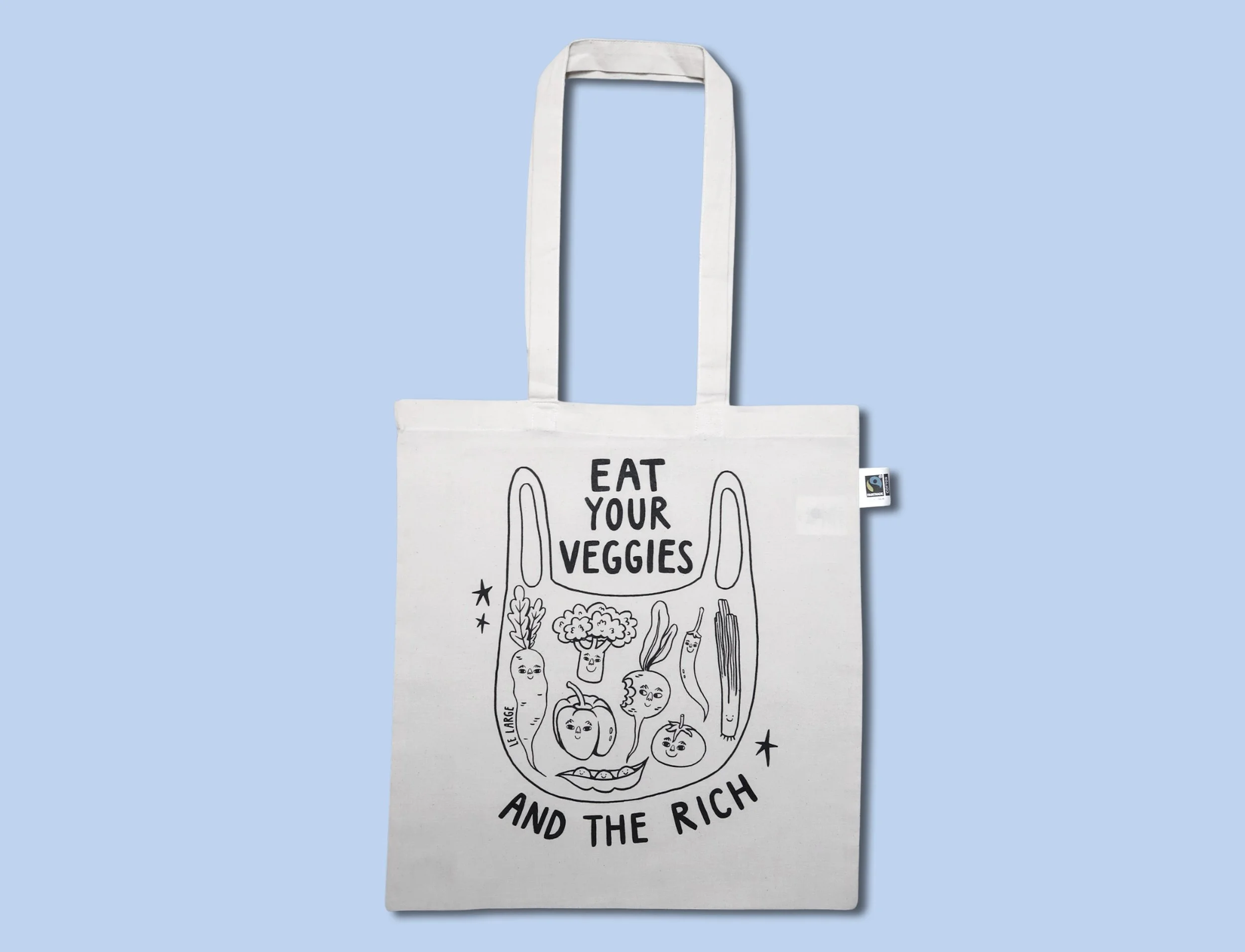 Stofftasche - Eat your veggies