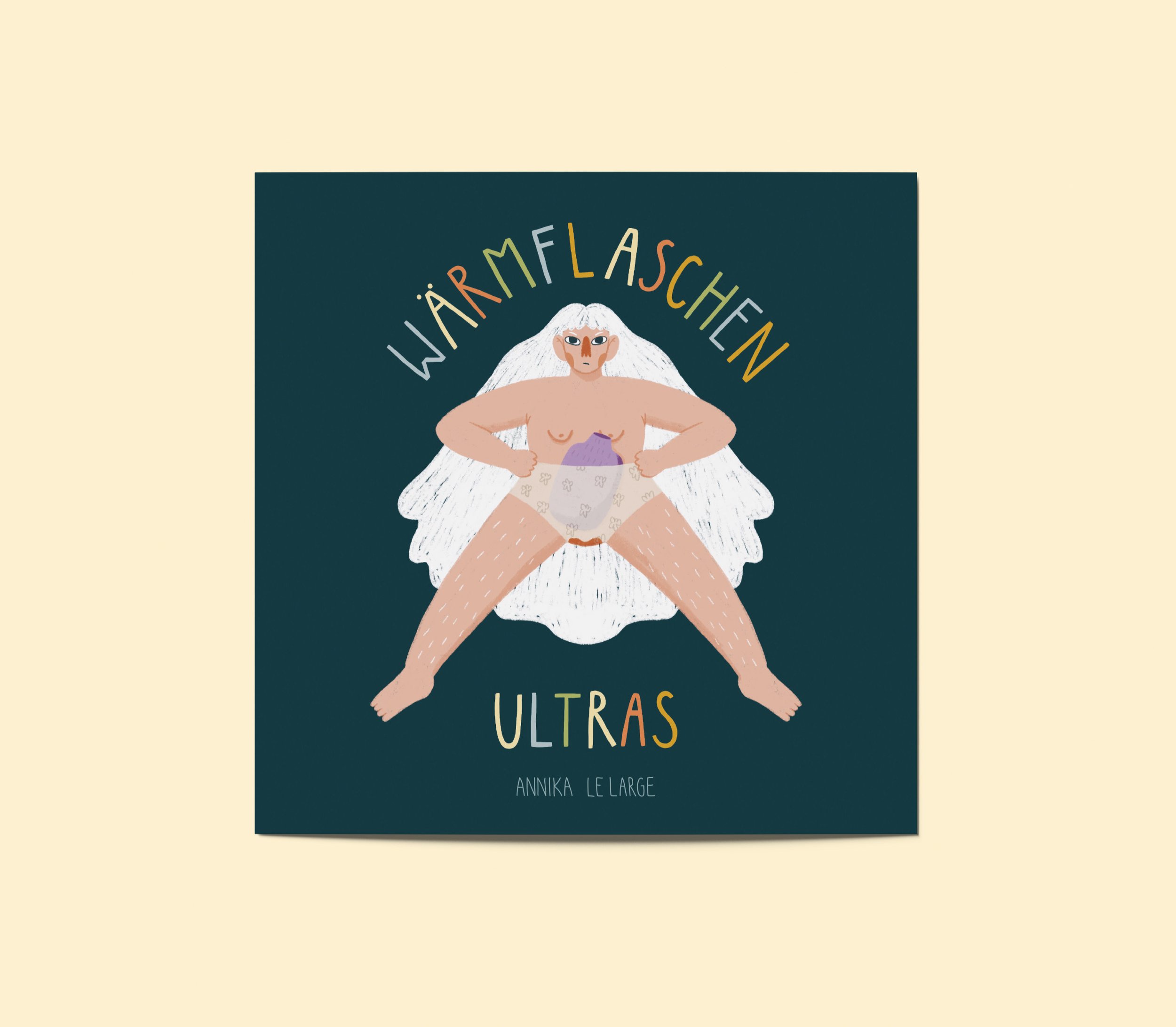 Kunstdruck - Wärmflaschen Ultras