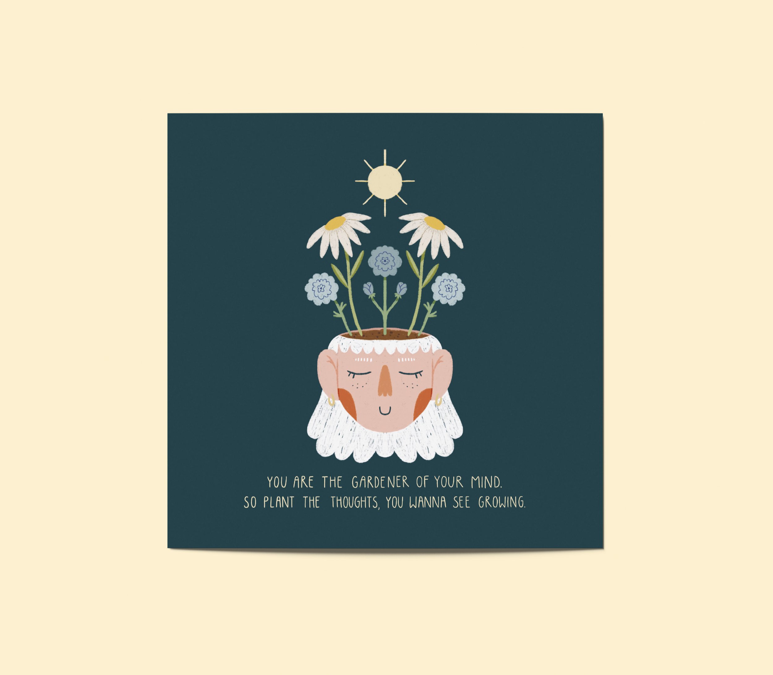 Kunstdruck - Gardener of Your Mind