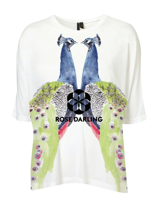 rose darling womenswear graphic Peacock_t-shirt.jpg