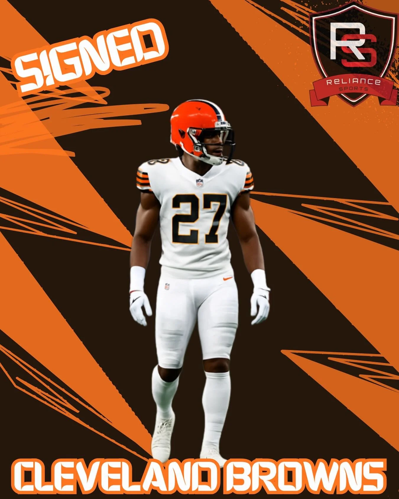 Reliance Sports is excited to announce that Sam Webb has signed with the Cleveland Browns and is active for this weekend&rsquo;s matchup against the Las Vegas Raiders.
Proud of the journey &mdash; the work continues. #FamilyFirst #RelianceSports #Daw