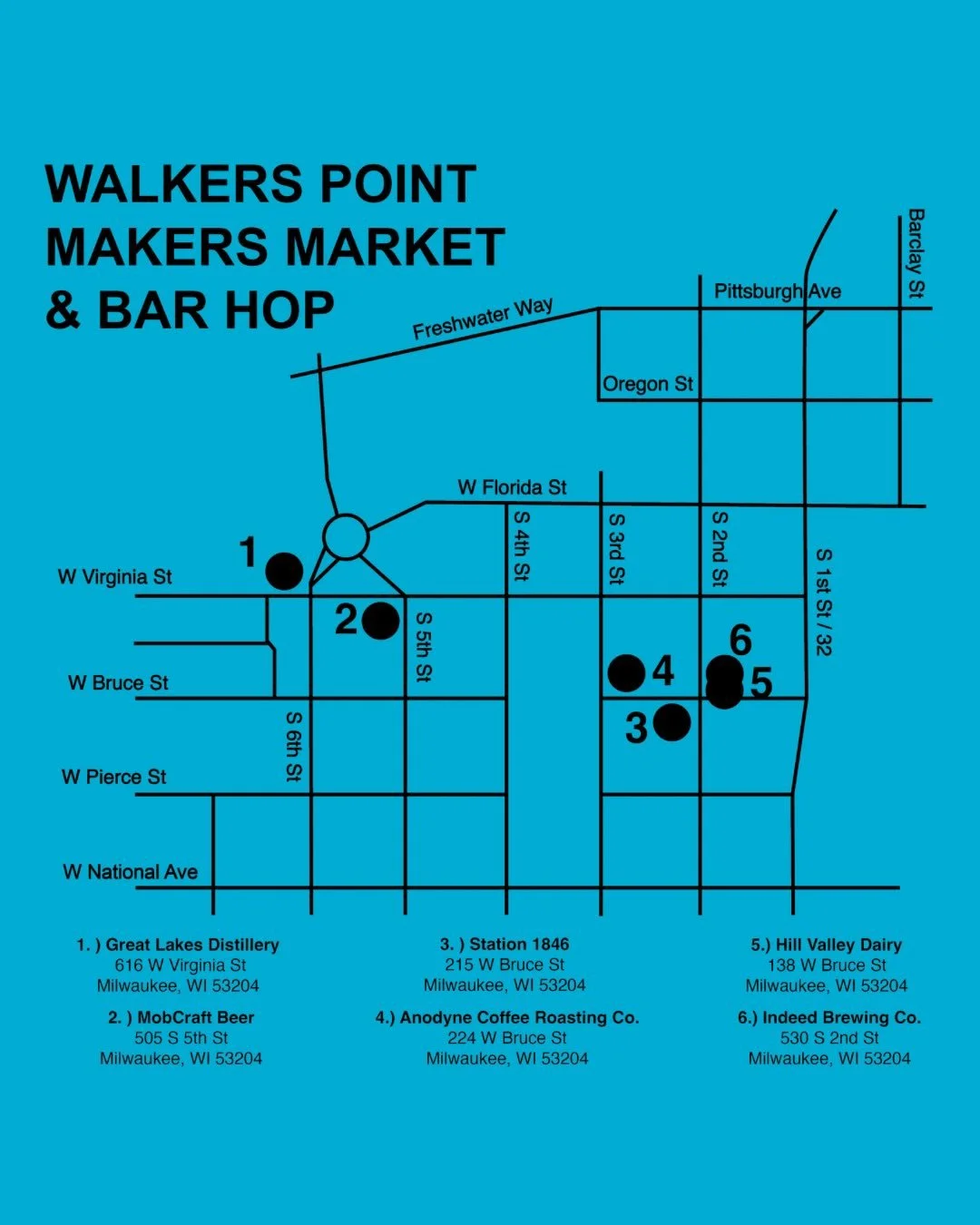 Walkers Point Makers Market & Bar Hop