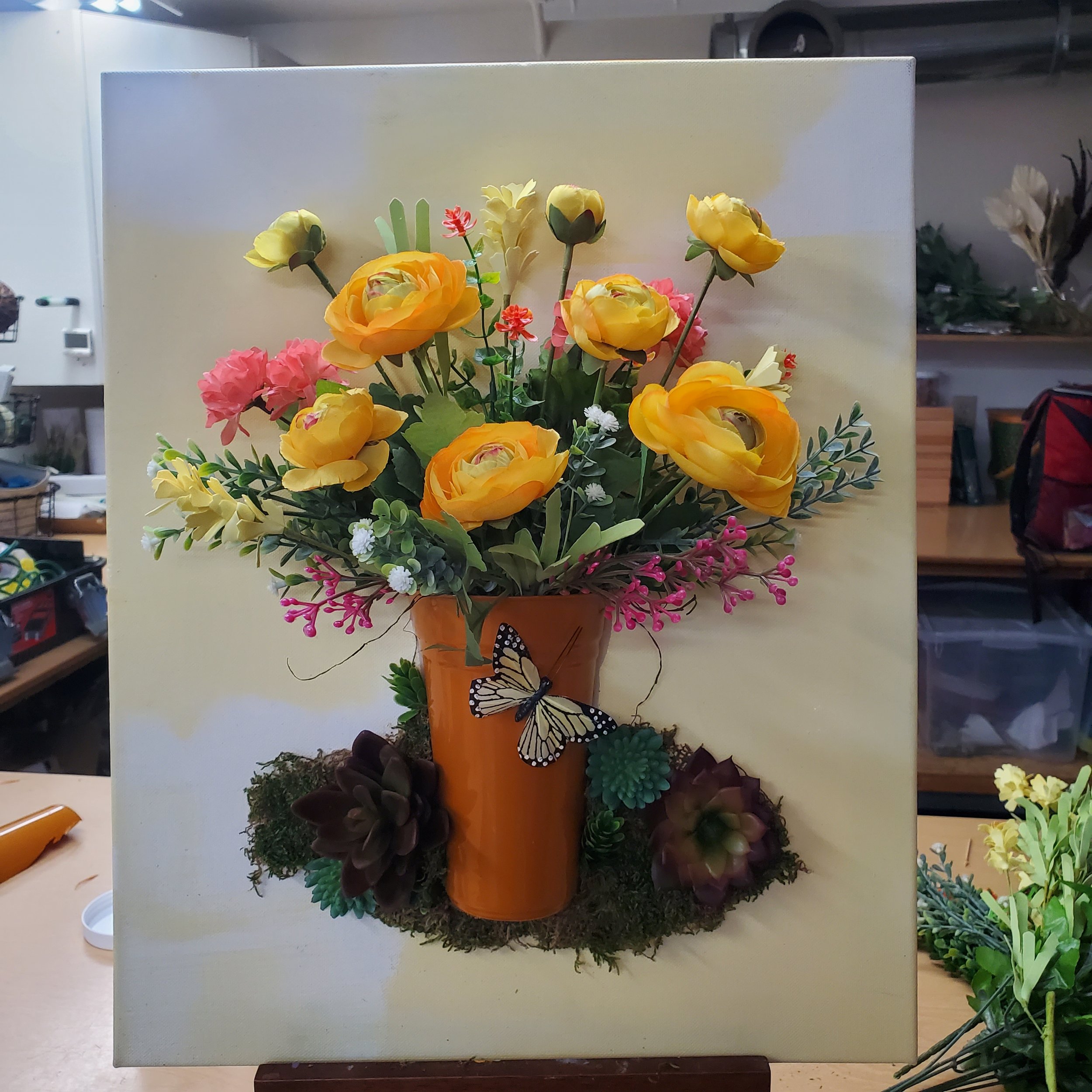 Art in Bloom 3D Canvas