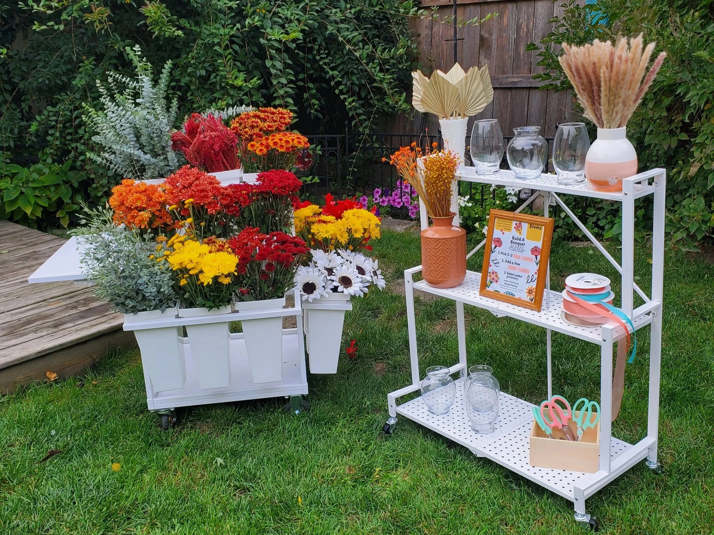 blooming bouquet bar