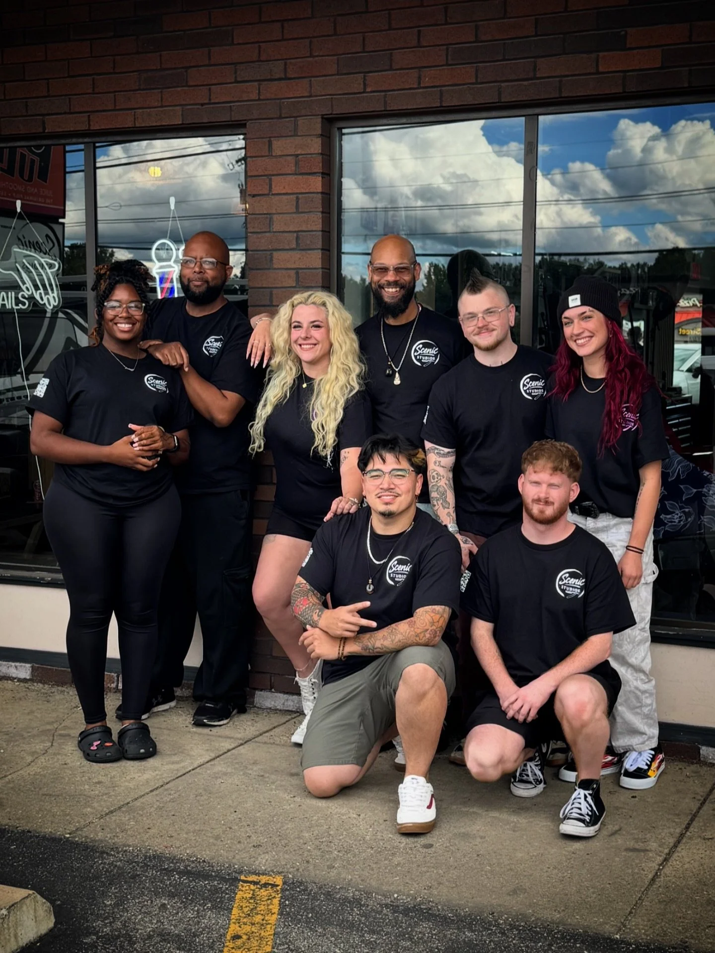 ✨ Scenic Studios isn&rsquo;t just a shop&mdash;it&rsquo;s a family. We&rsquo;re proud to be the most diverse team in the city, and our doors are open to everyone. 💈✂️ No matter who you are or where you&rsquo;re from, you&rsquo;ll always feel welcome