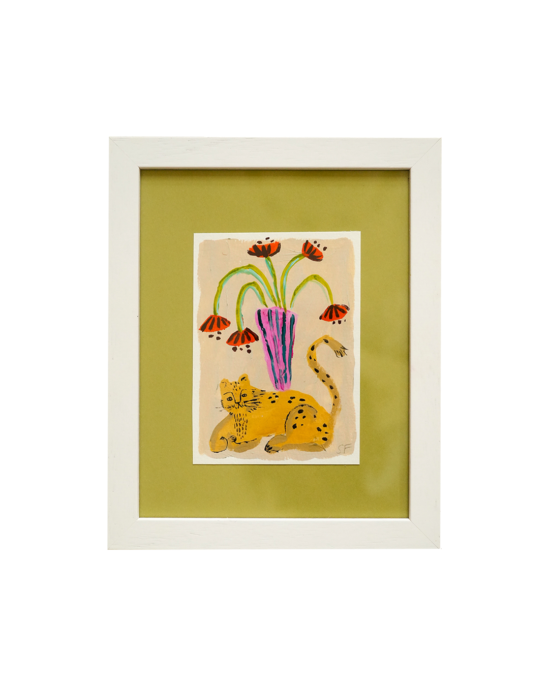 'Flowerbeast' Mini Paintings
