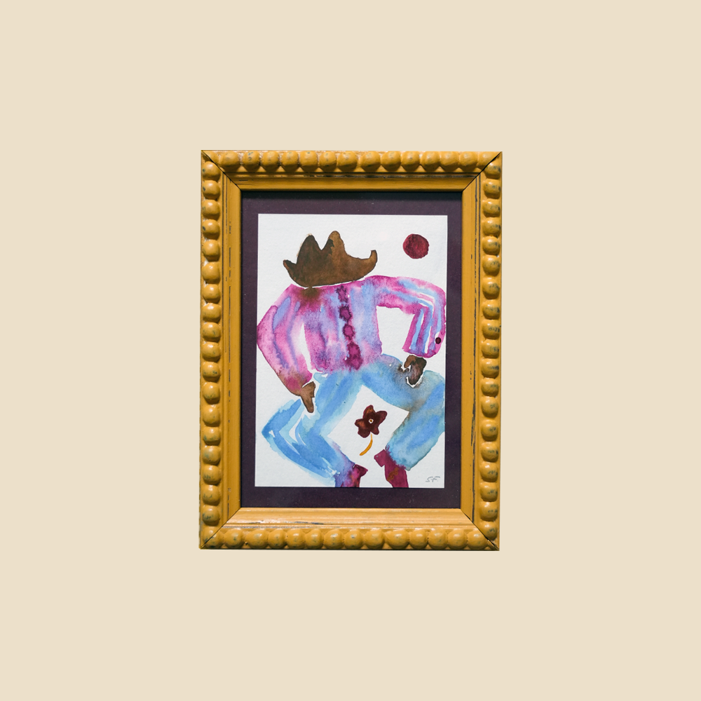 'My Friend Remi' Original Watercolour