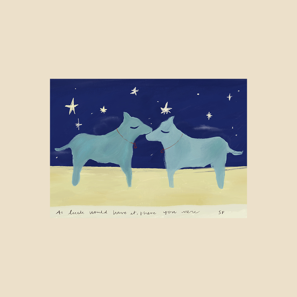 'As Luck Would Have It' Desert Print