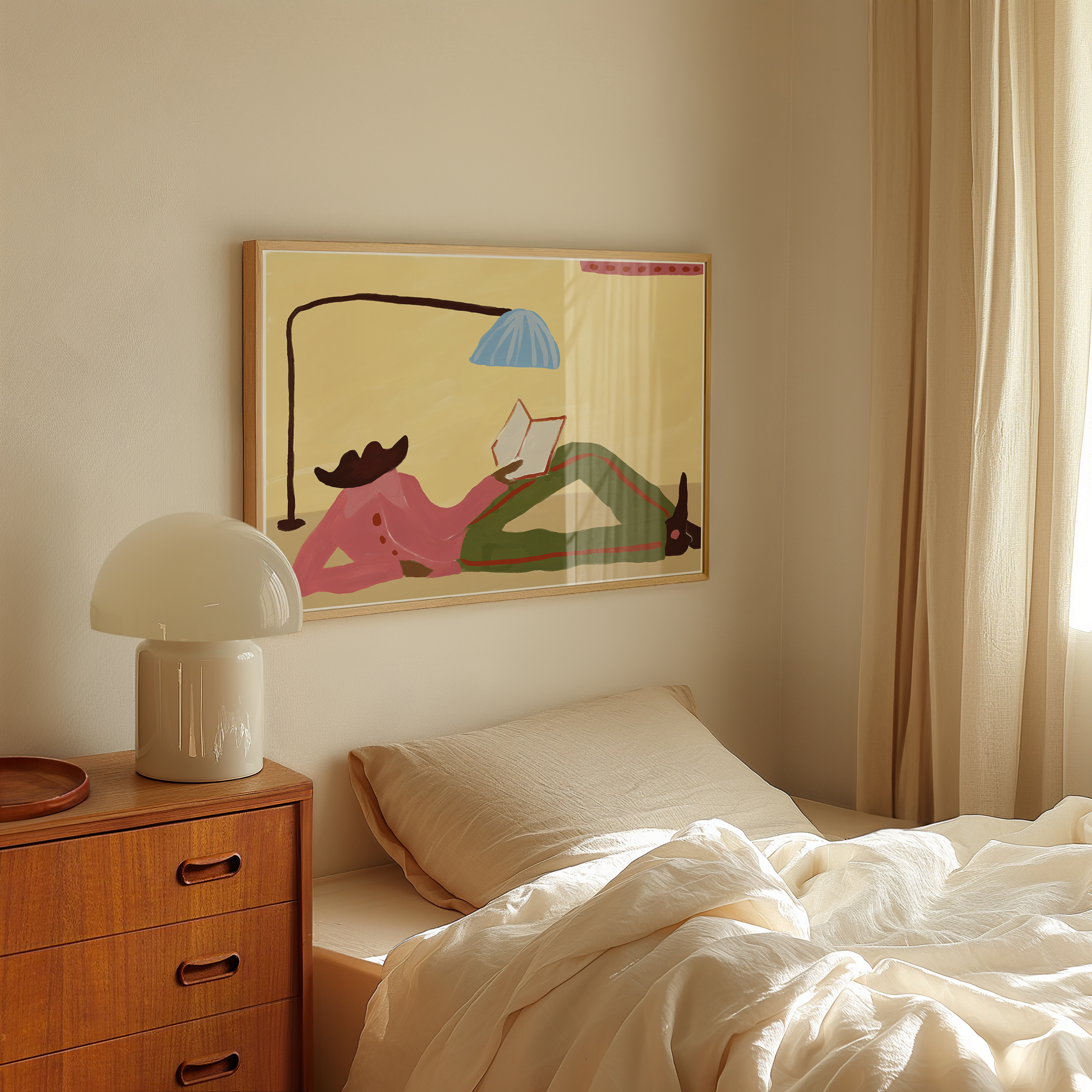 'Offliner' Cowboy Print