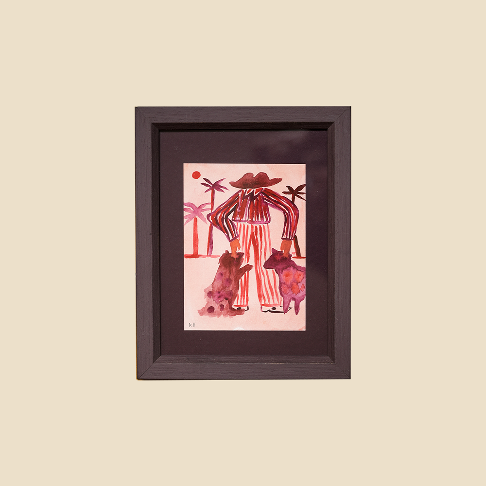 'The Wilderkind' Original Framed Painting