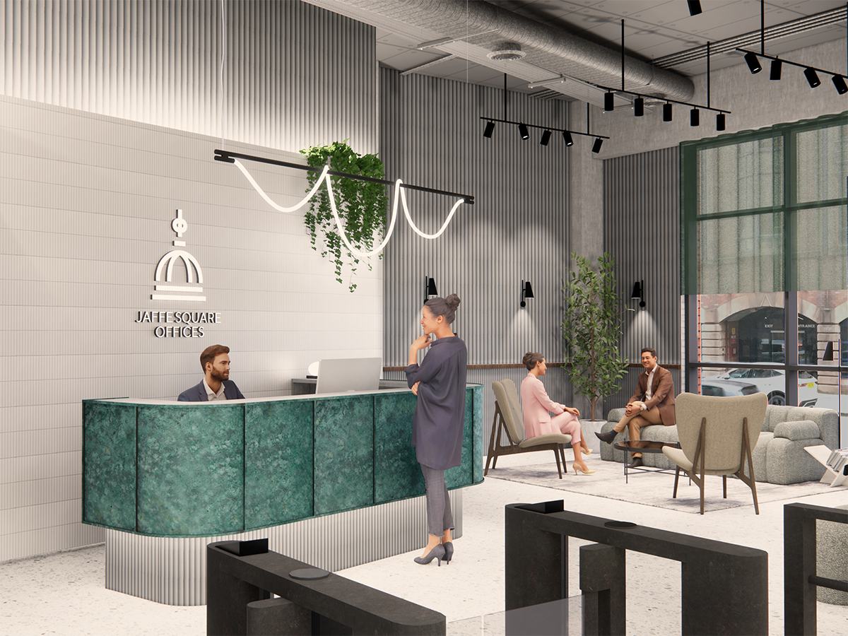 Jaffe Square Building.