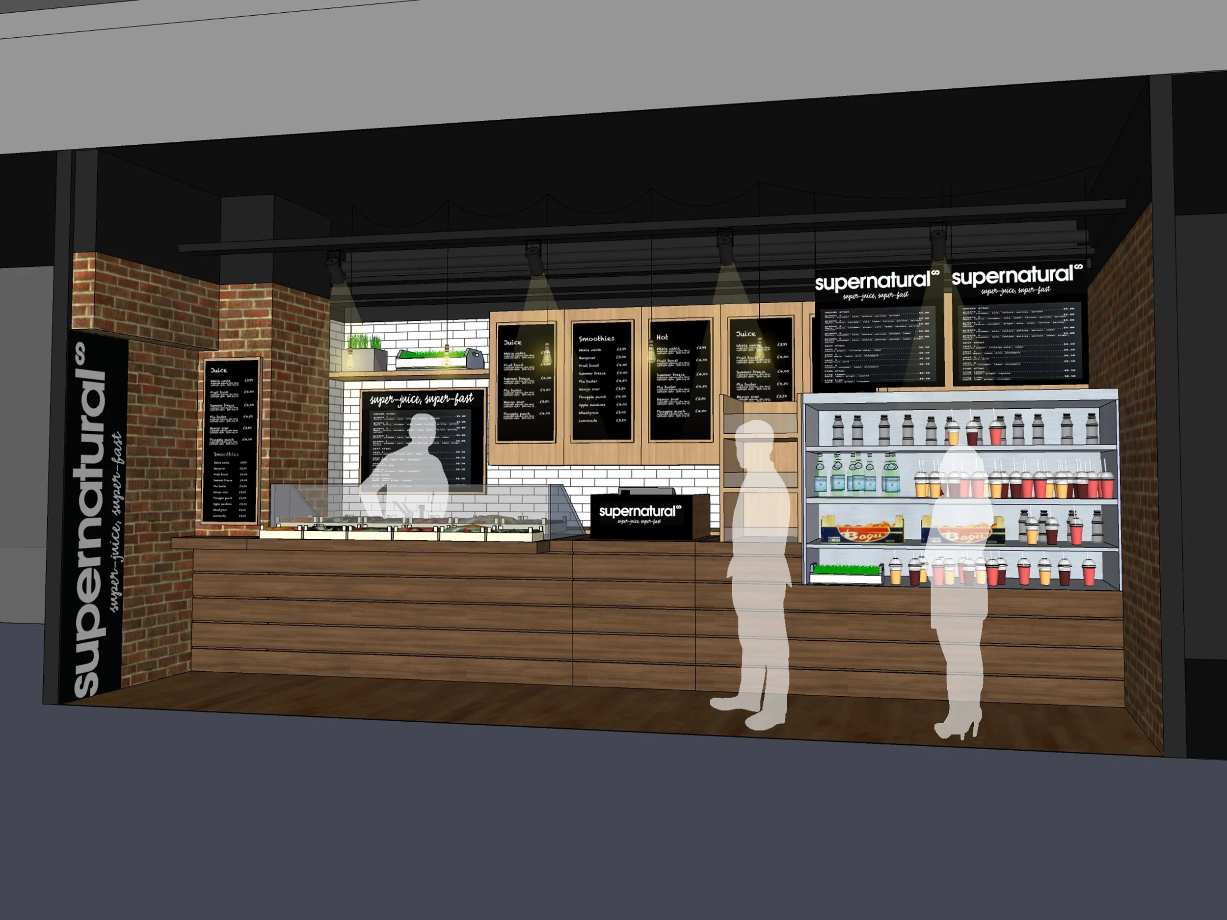 Supernatural Juice Bars.