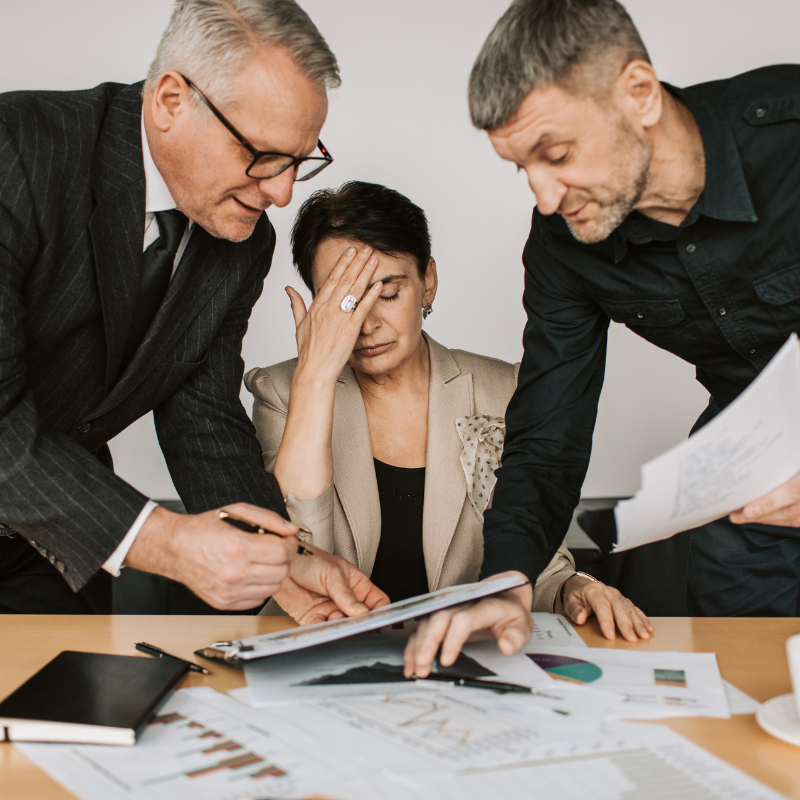 Stressed founder making too many decisions