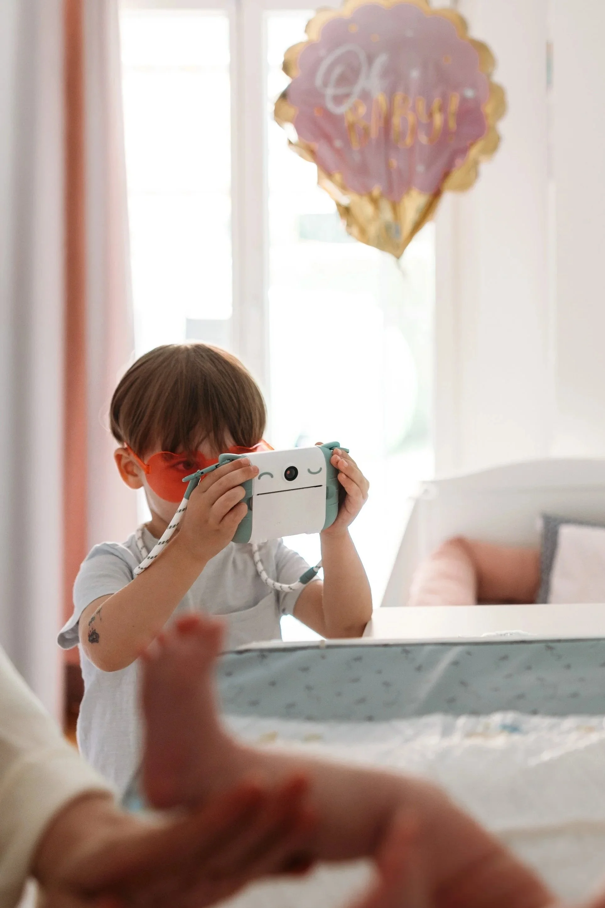 Newborn Session zu Hause