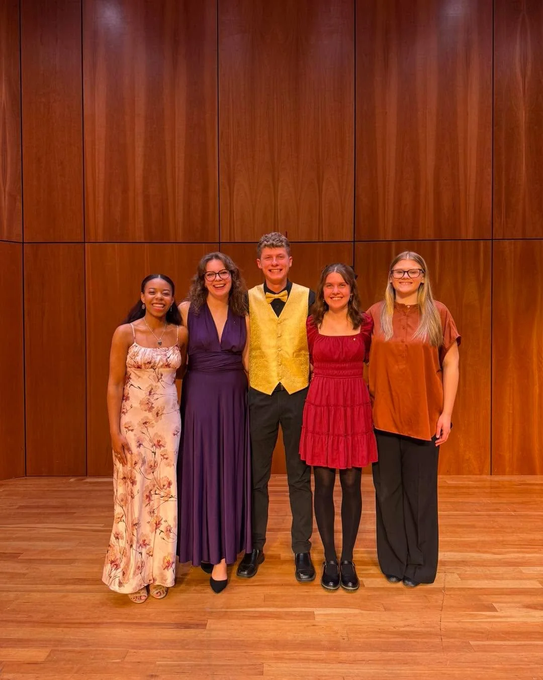 So proud of the Alba Woodwind Quintet for a lovely recital to kick off the spring semester! Some great highlights and some sensitive music making!  #proudteacher southern_oboes georgiasouthernuniversity