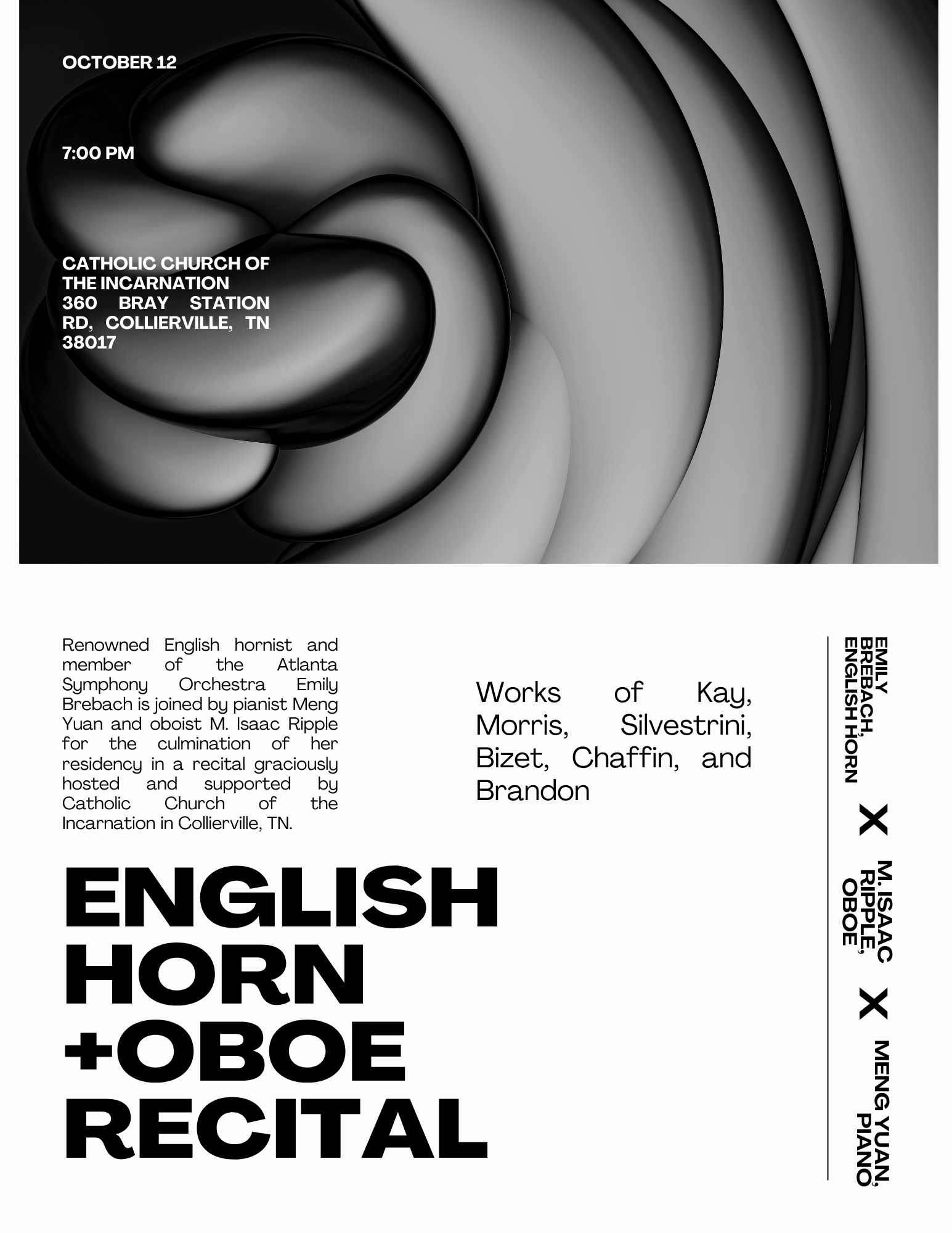 English Horn and Oboe Recital